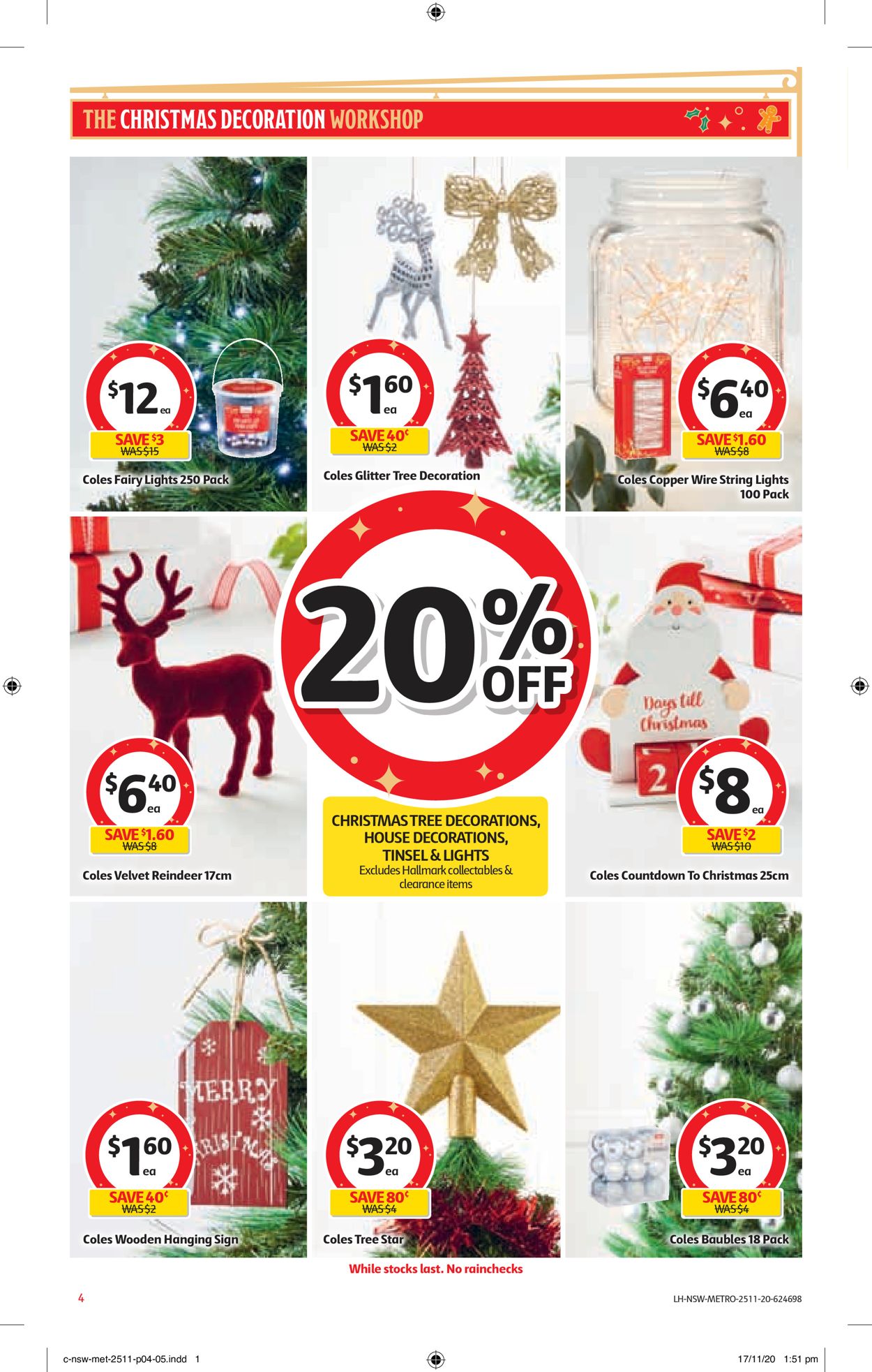 Coles Black Friday 2020 Catalogue - 25/11-01/12/2020 (Page 4)