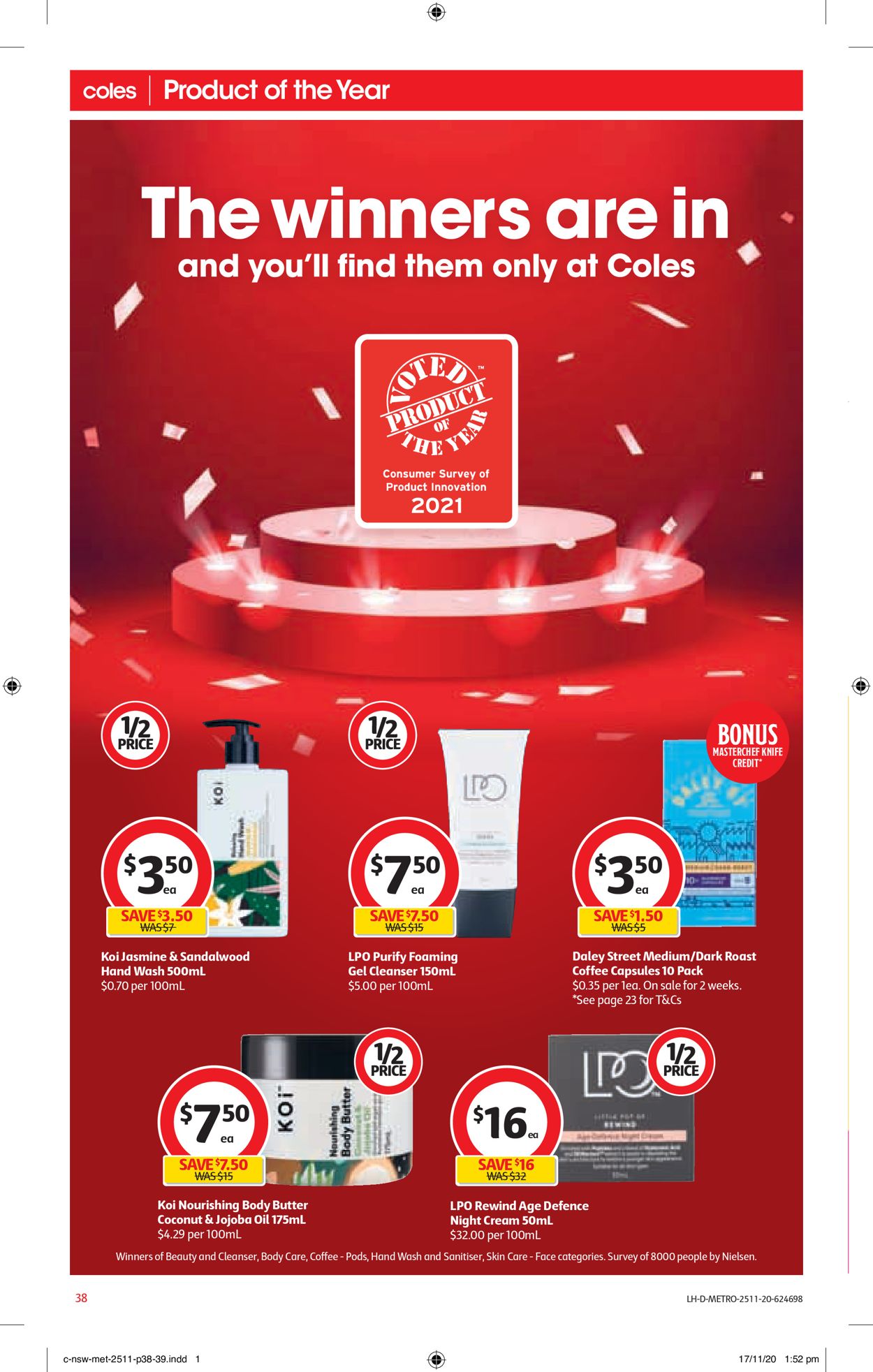 Coles Black Friday 2020 Catalogue - 25/11-01/12/2020 (Page 38)