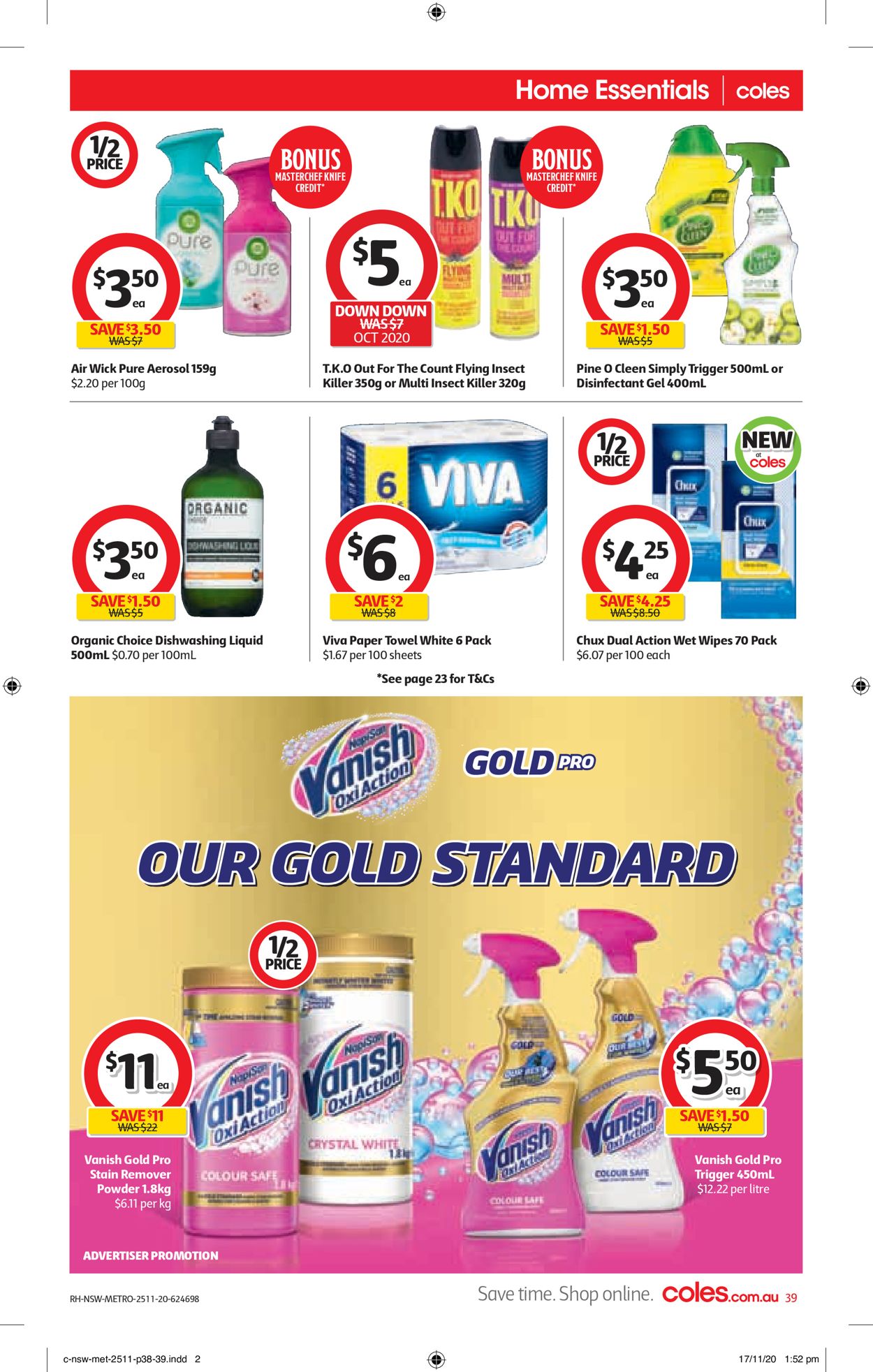 Coles Black Friday 2020 Catalogue - 25/11-01/12/2020 (Page 39)
