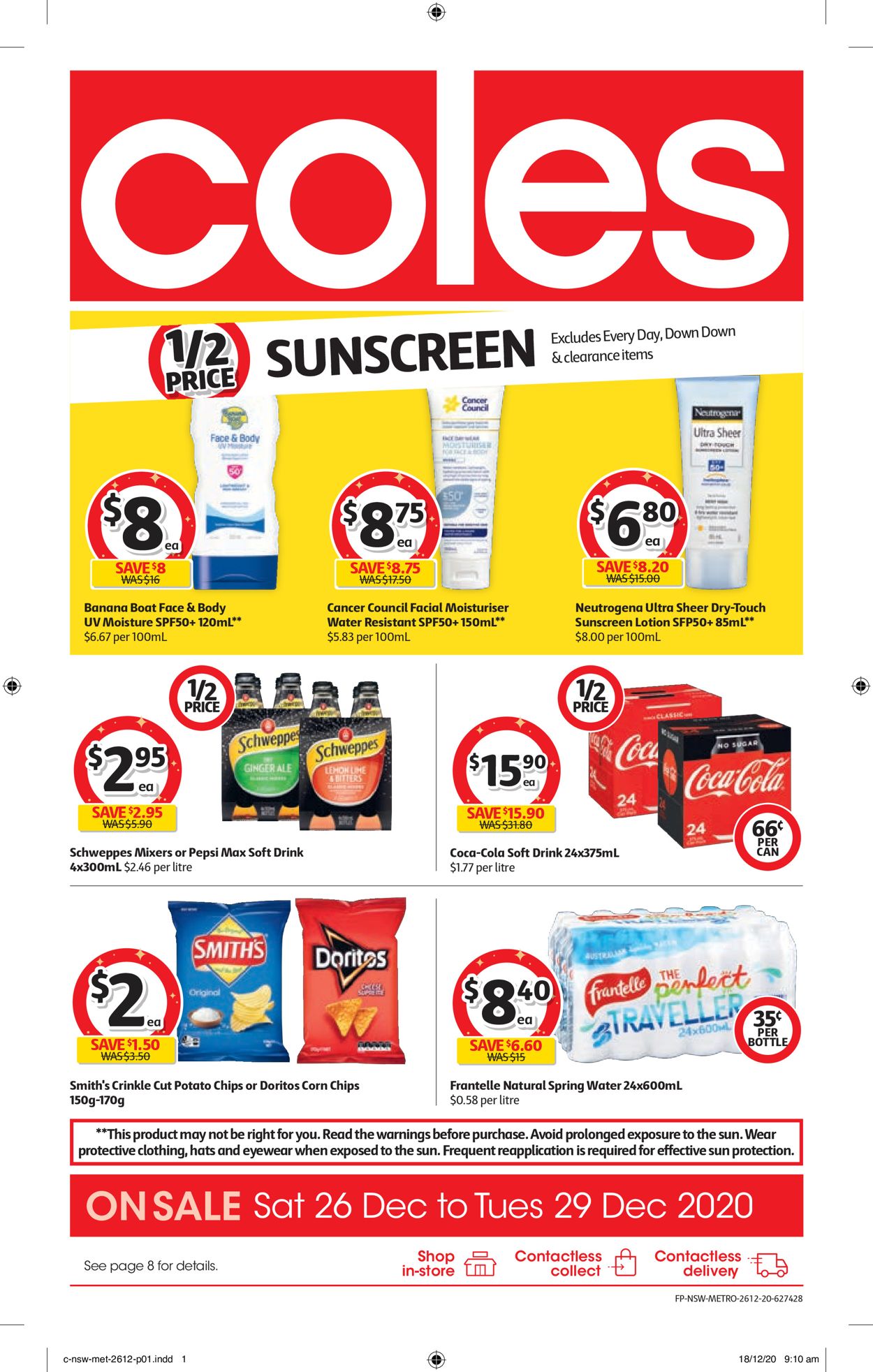 Coles - Boxing Day 2020 Catalogue - 26/12-29/12/2020