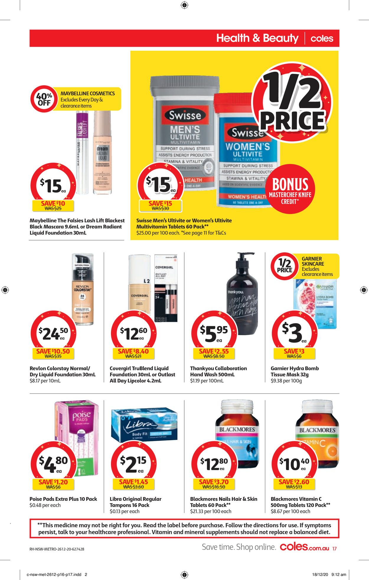 Coles - Boxing Day 2020 Catalogue - 26/12-29/12/2020 (Page 17)