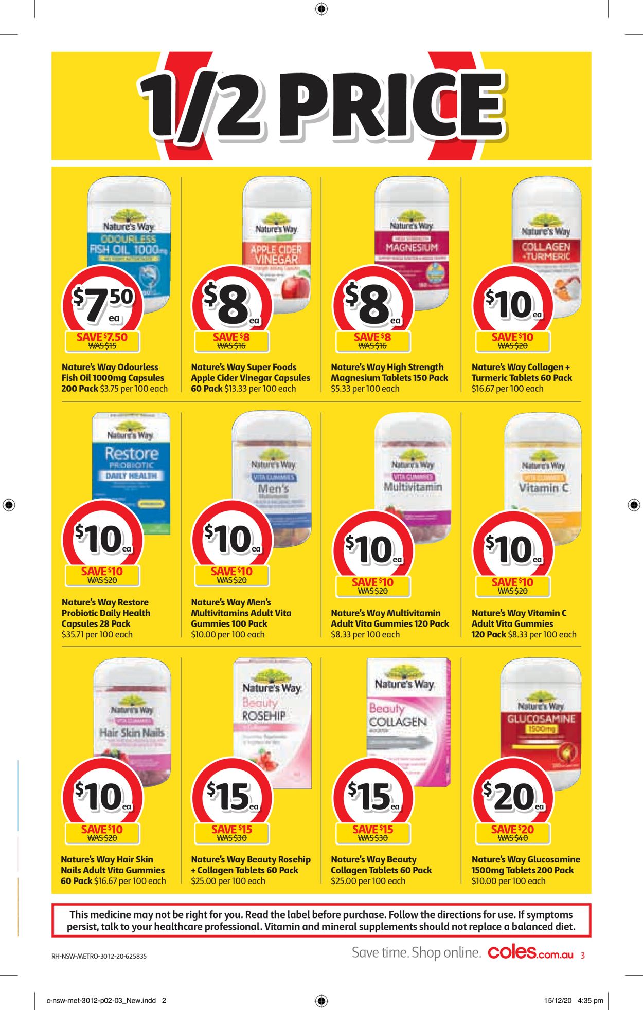 Coles - New Year 2021 Catalogue - 30/12-05/01/2021 (Page 3)