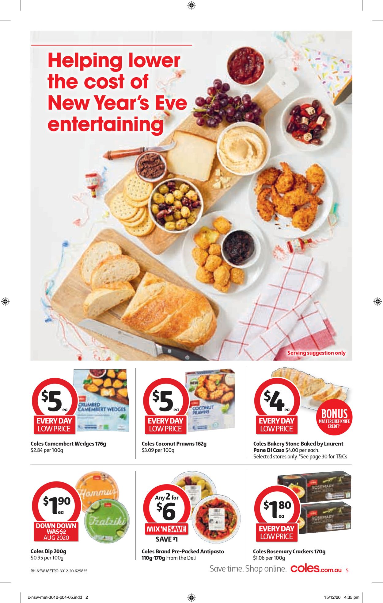 Coles - New Year 2021 Catalogue - 30/12-05/01/2021 (Page 5)