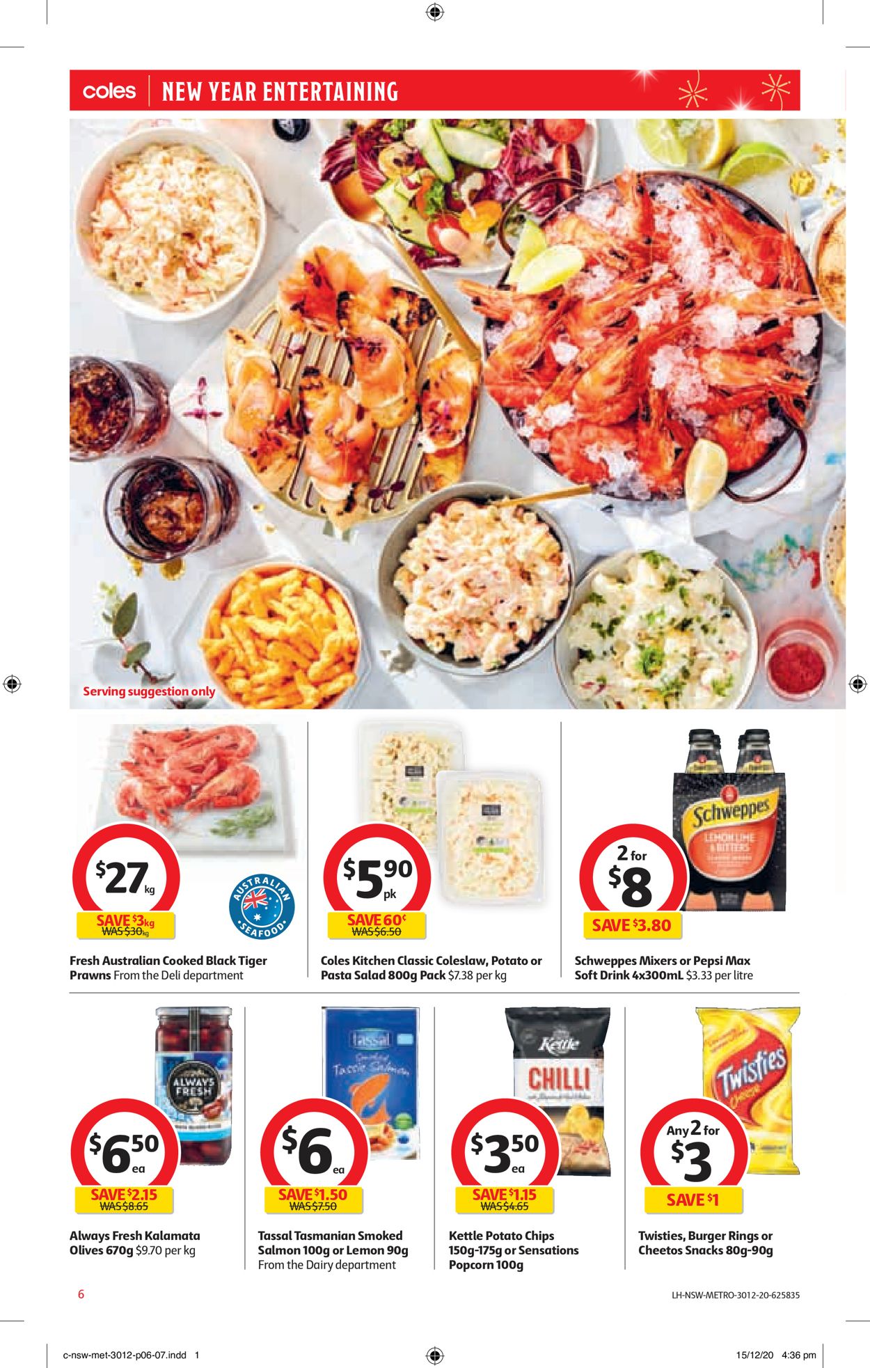 Coles - New Year 2021 Catalogue - 30/12-05/01/2021 (Page 6)