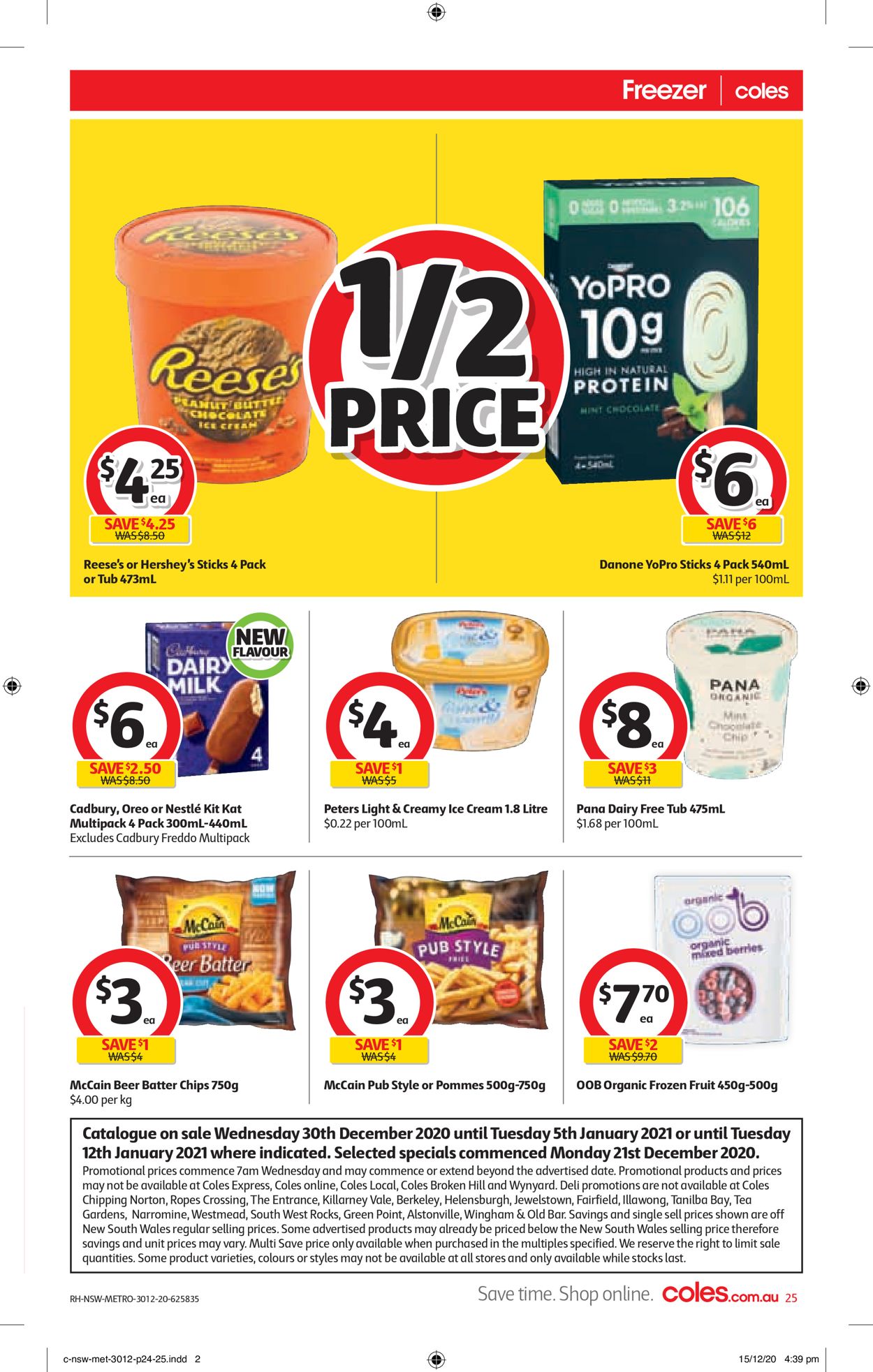 Coles - New Year 2021 Catalogue - 30/12-05/01/2021 (Page 25)