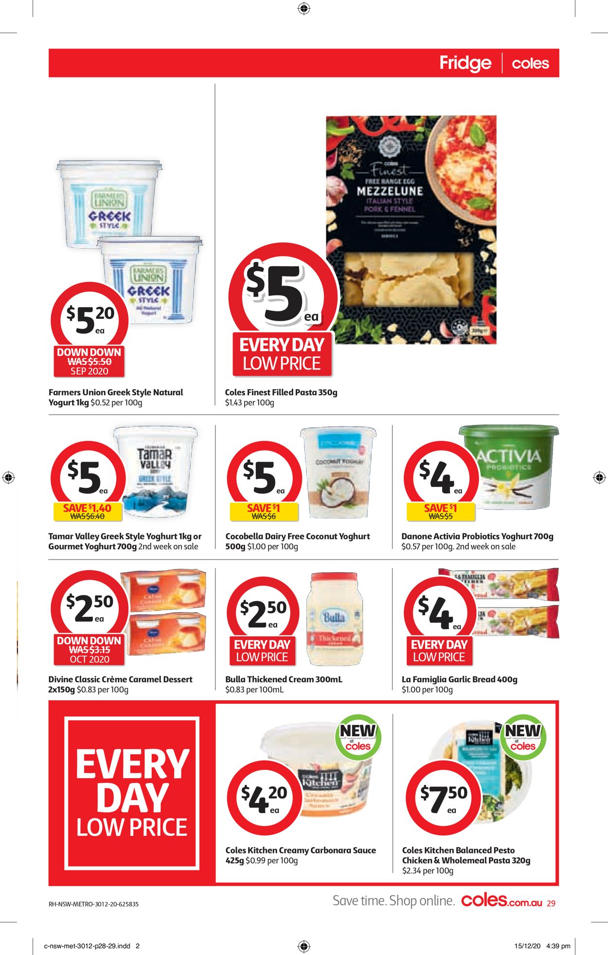 Coles - New Year 2021 Catalogue - 30/12-05/01/2021 (Page 29)