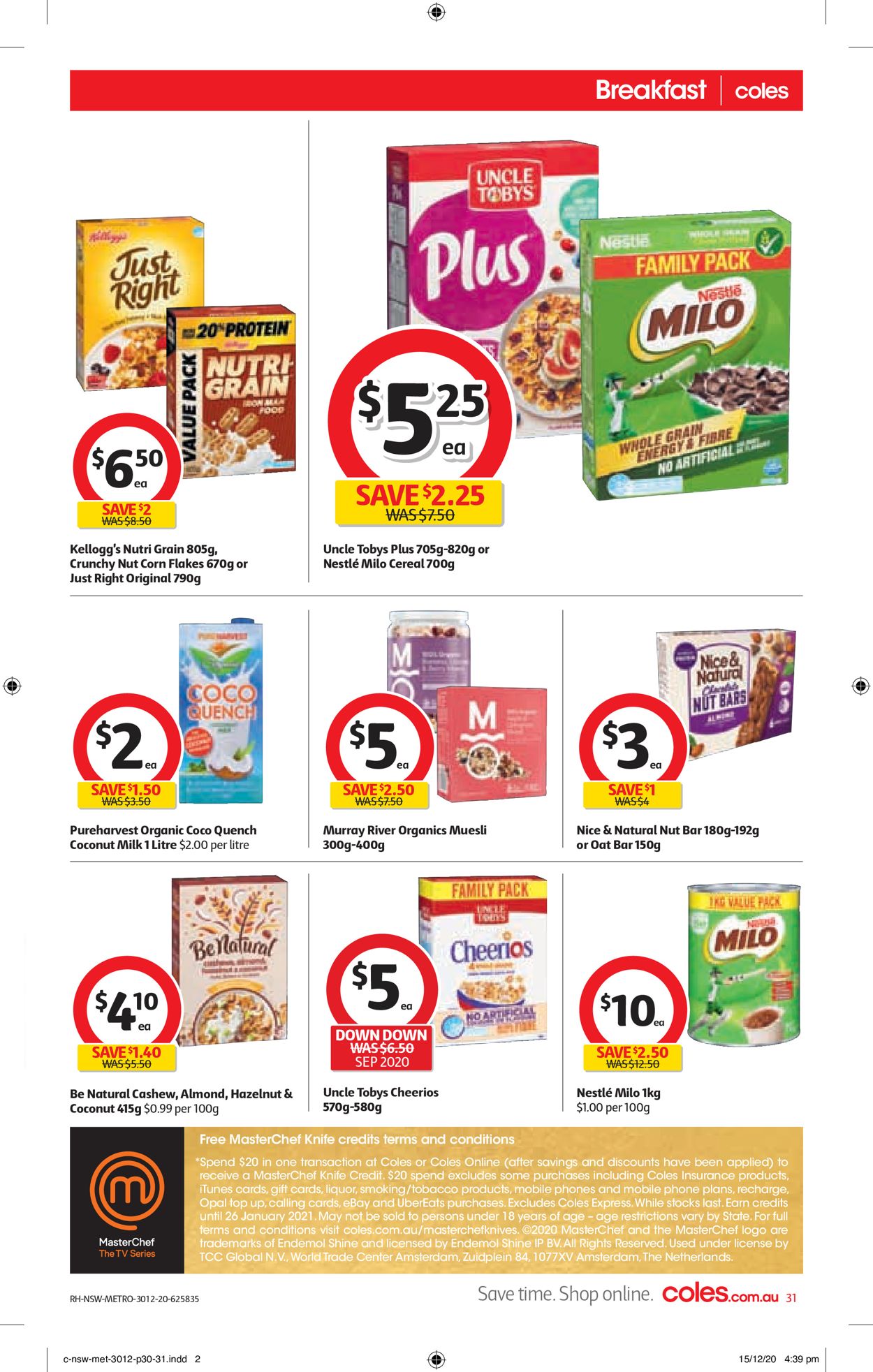 Coles - New Year 2021 Catalogue - 30/12-05/01/2021 (Page 31)