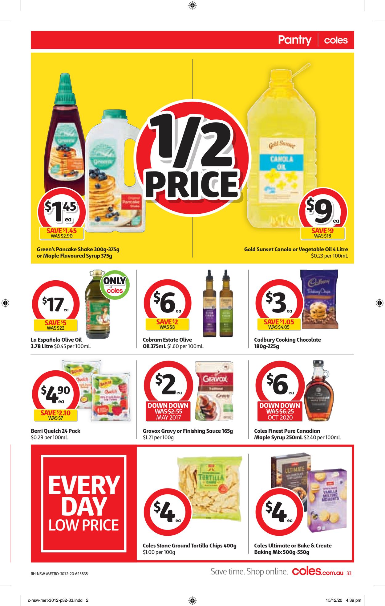 Coles - New Year 2021 Catalogue - 30/12-05/01/2021 (Page 33)