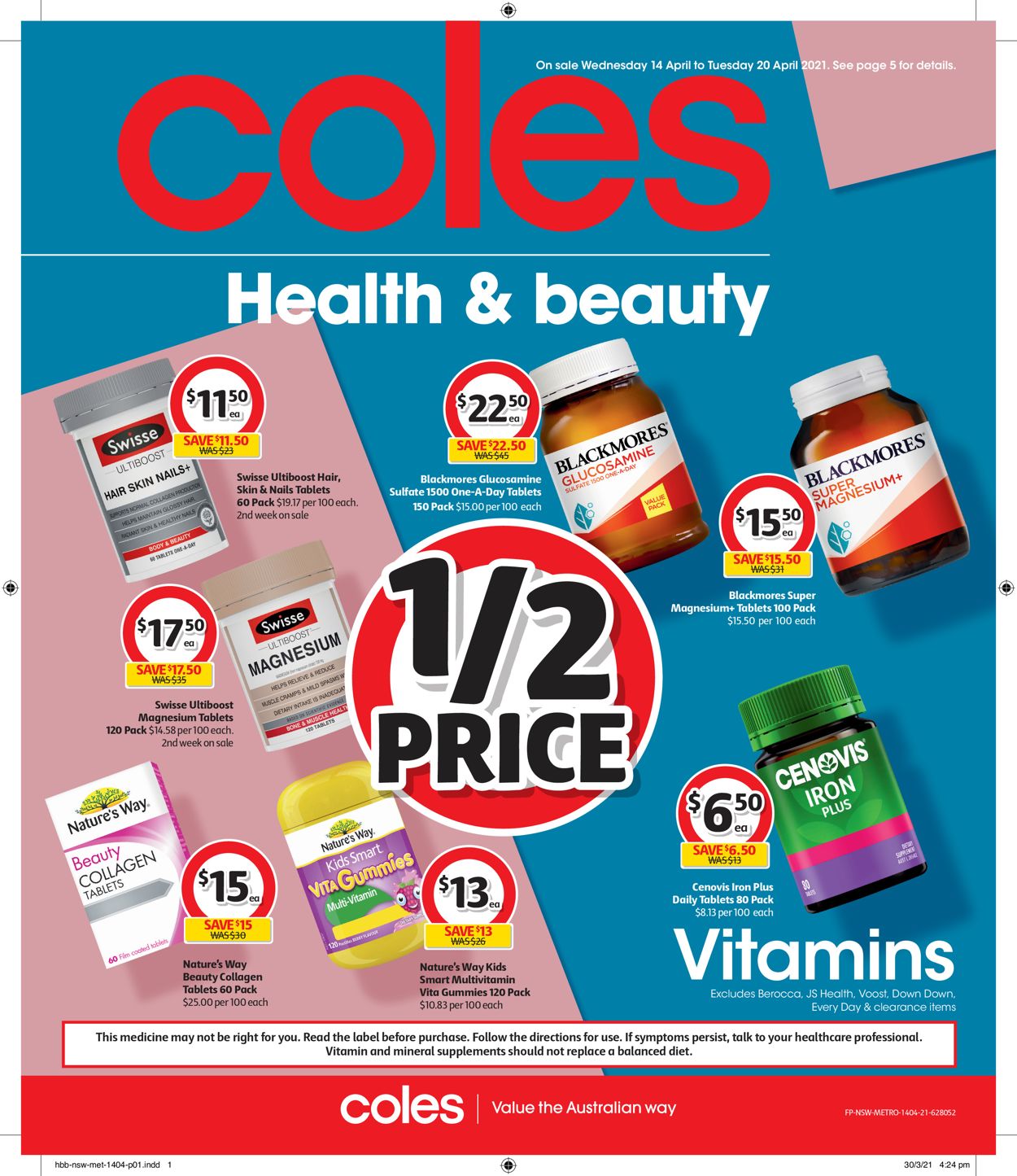 Coles Catalogue - 14/04-20/04/2021
