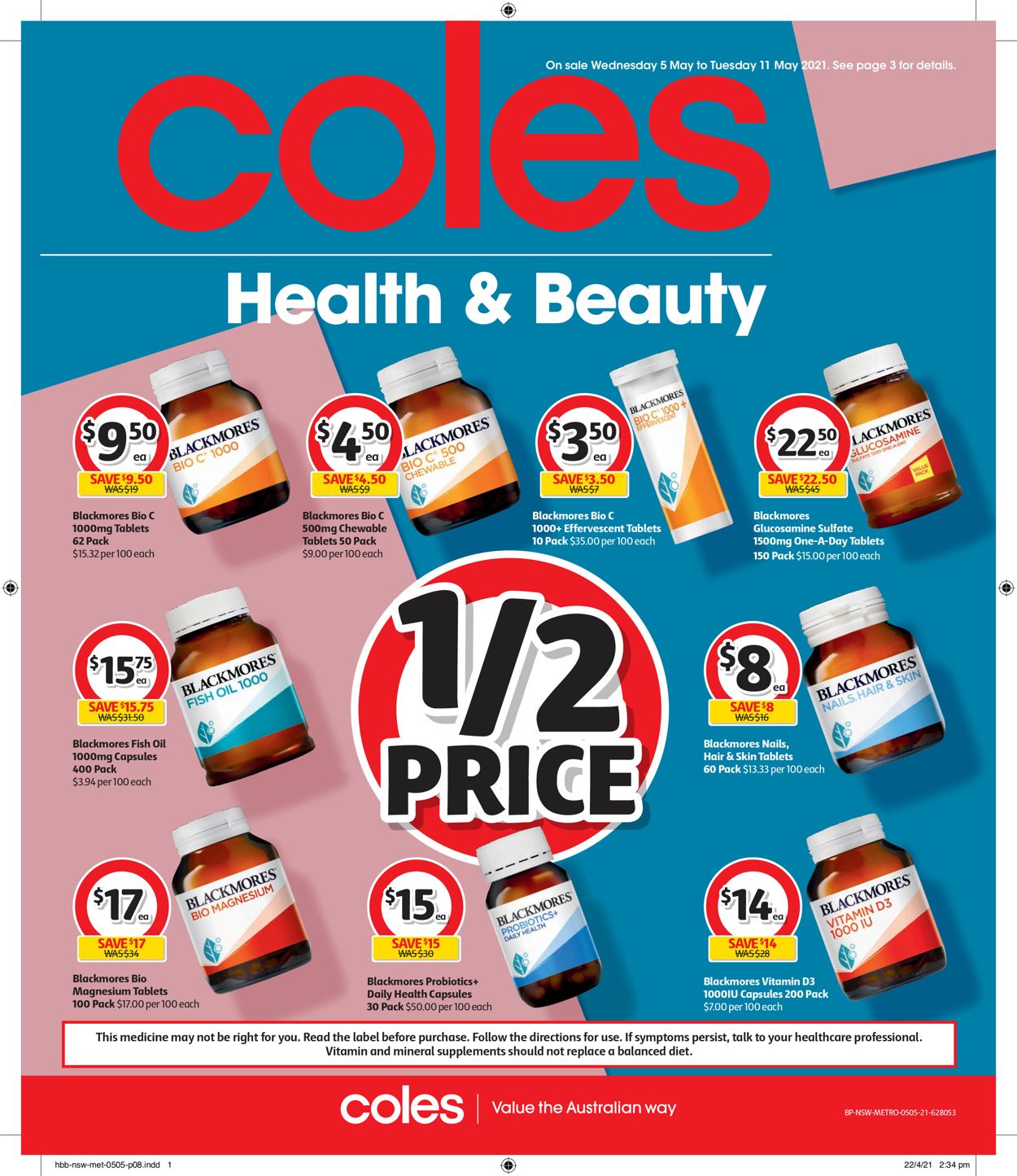 Coles Catalogue - 05/05-11/05/2021 (Page 8)