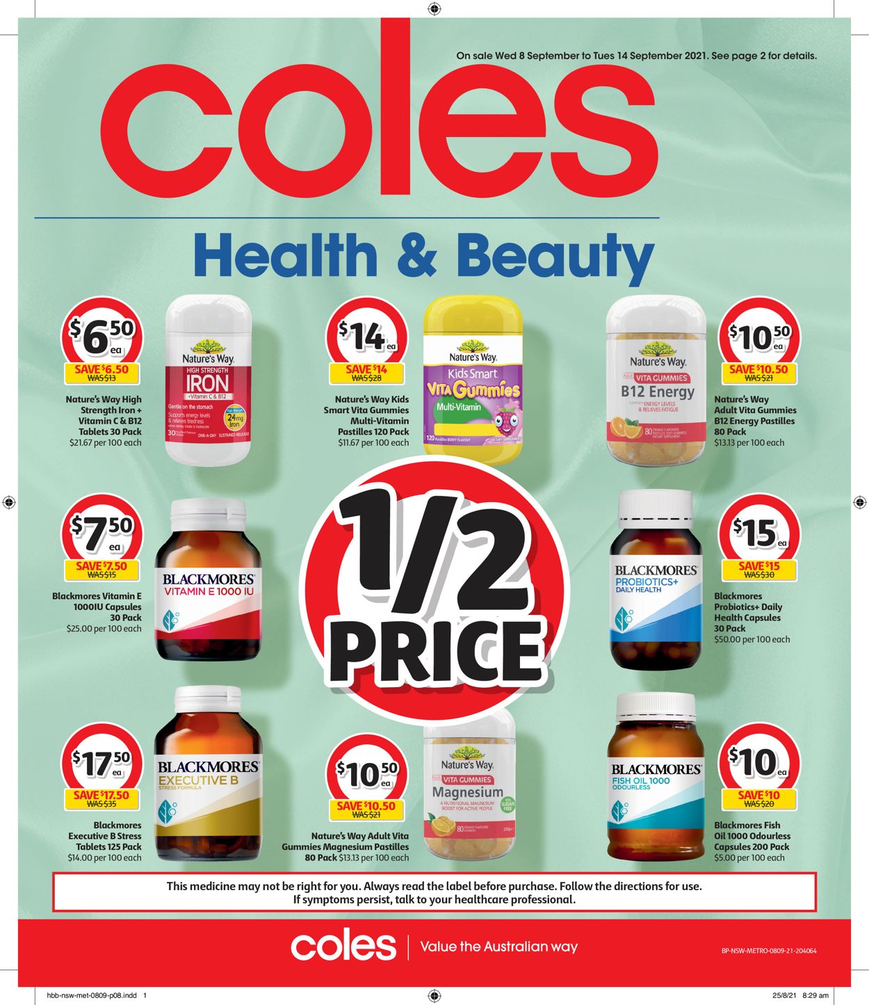 Coles Catalogue - 08/09-14/09/2021 (Page 8)