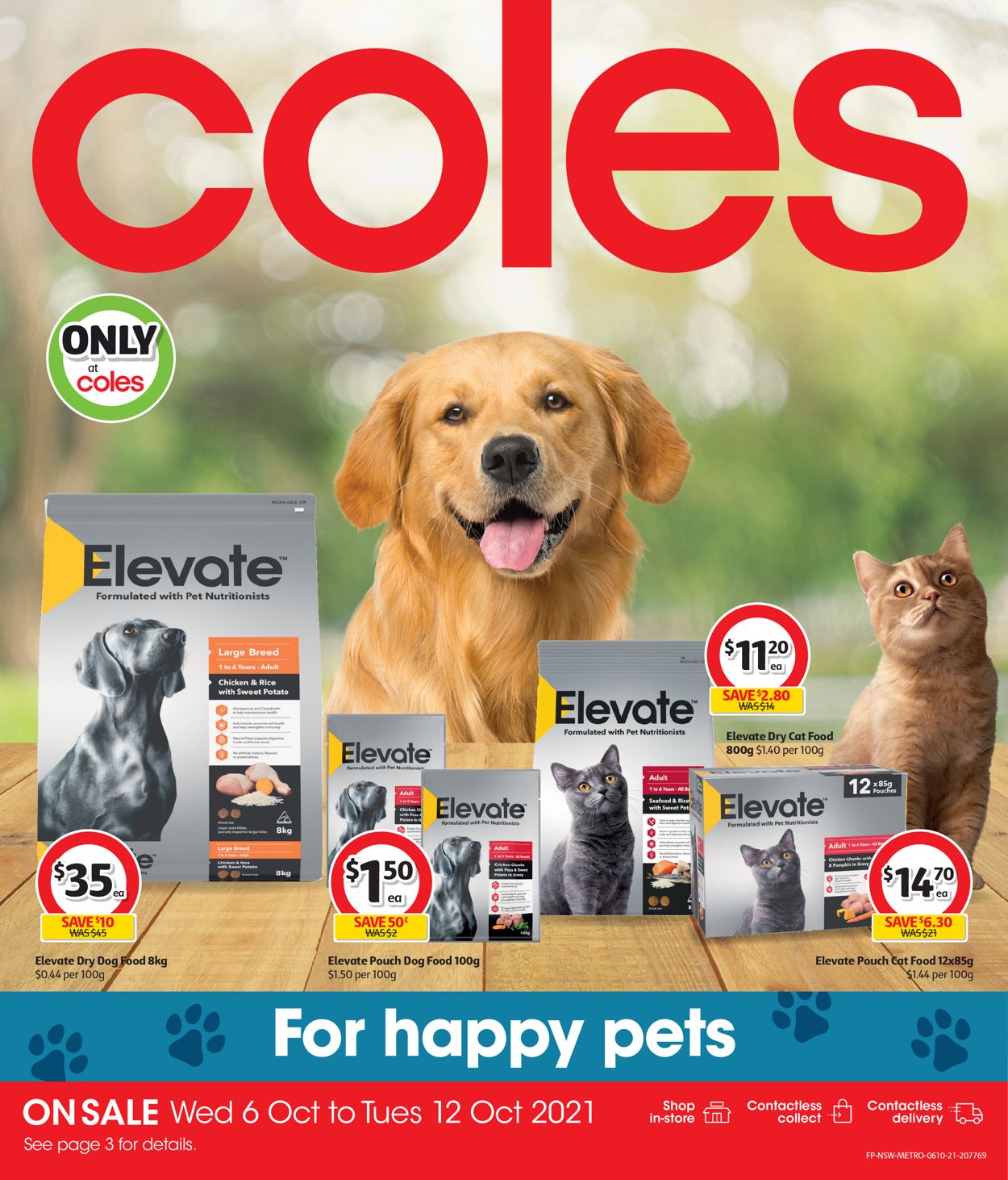 Coles Catalogue - 06/10-12/10/2021