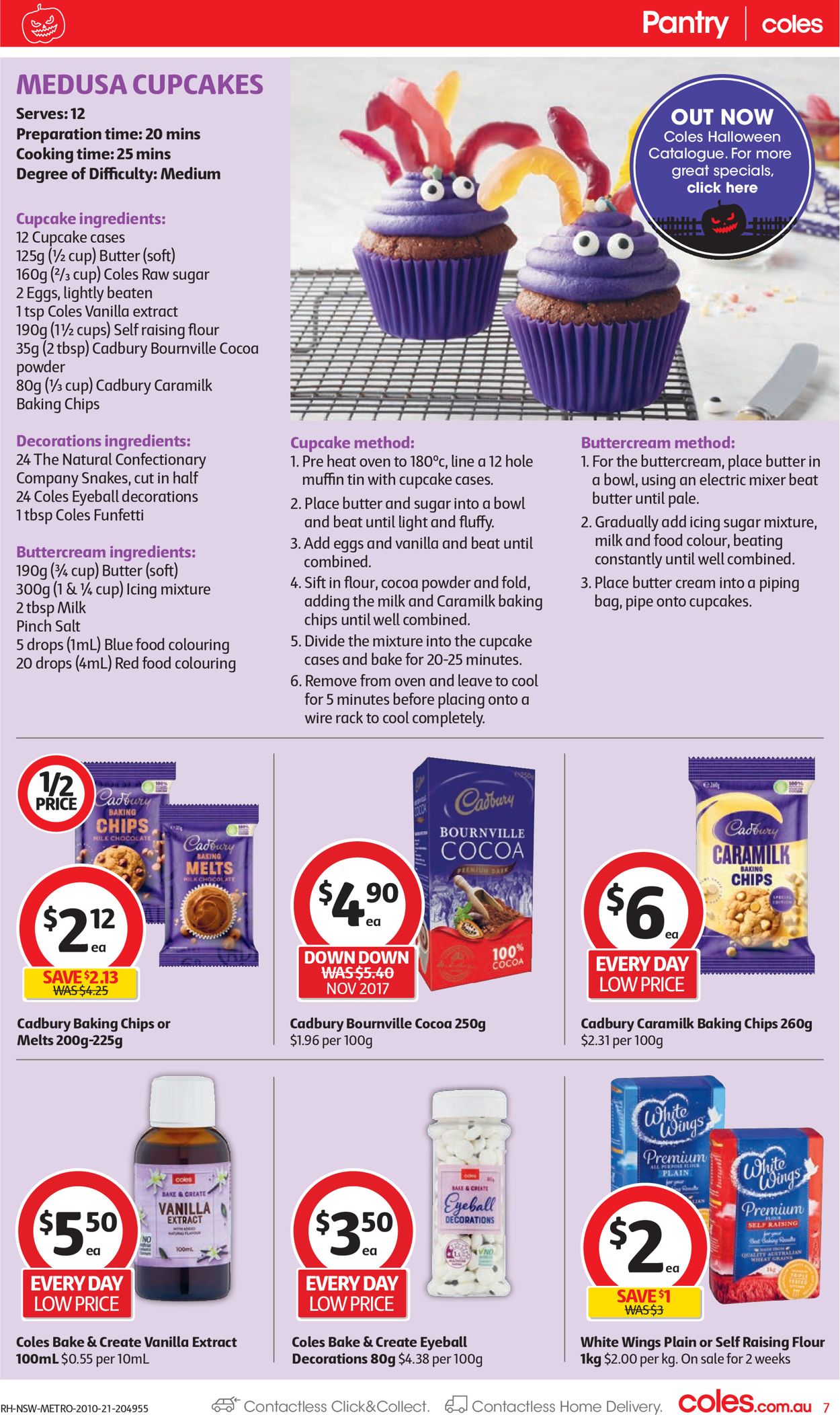 Coles Halloween 2021 Catalogue - 20/10-26/10/2021 (Page 7)
