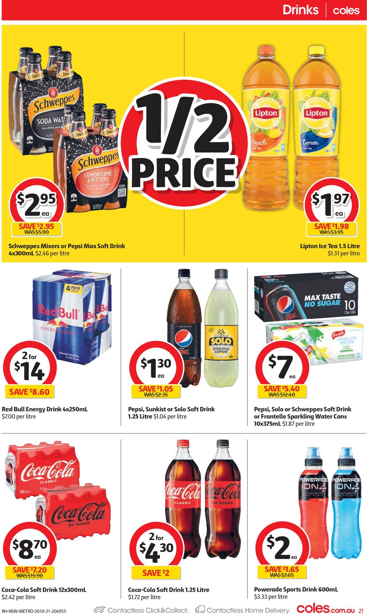 Coles Halloween 2021 Catalogue - 20/10-26/10/2021 (Page 21)