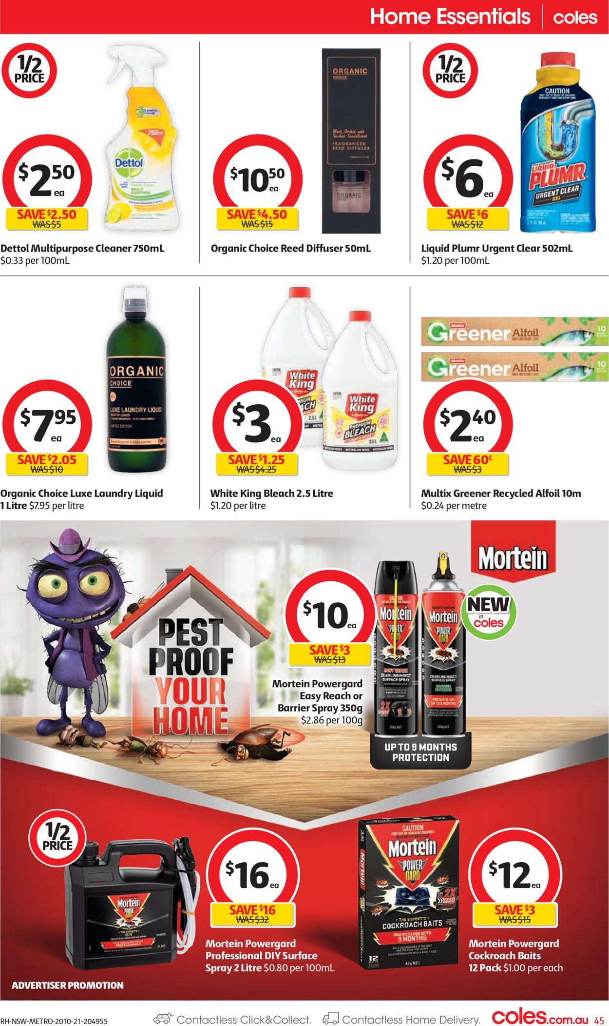 Coles Halloween 2021 Catalogue - 20/10-26/10/2021 (Page 45)