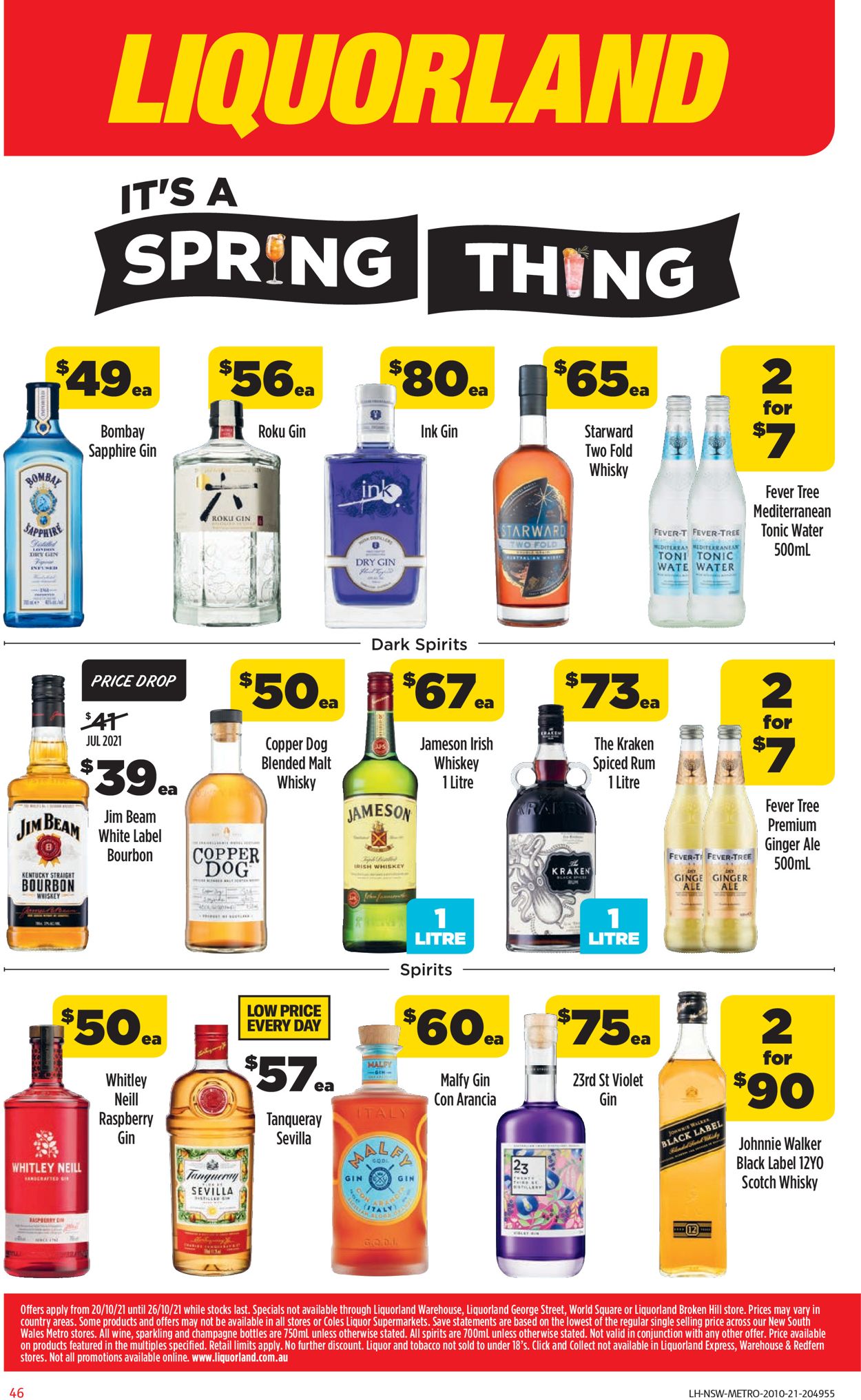 Coles Halloween 2021 Catalogue - 20/10-26/10/2021 (Page 46)