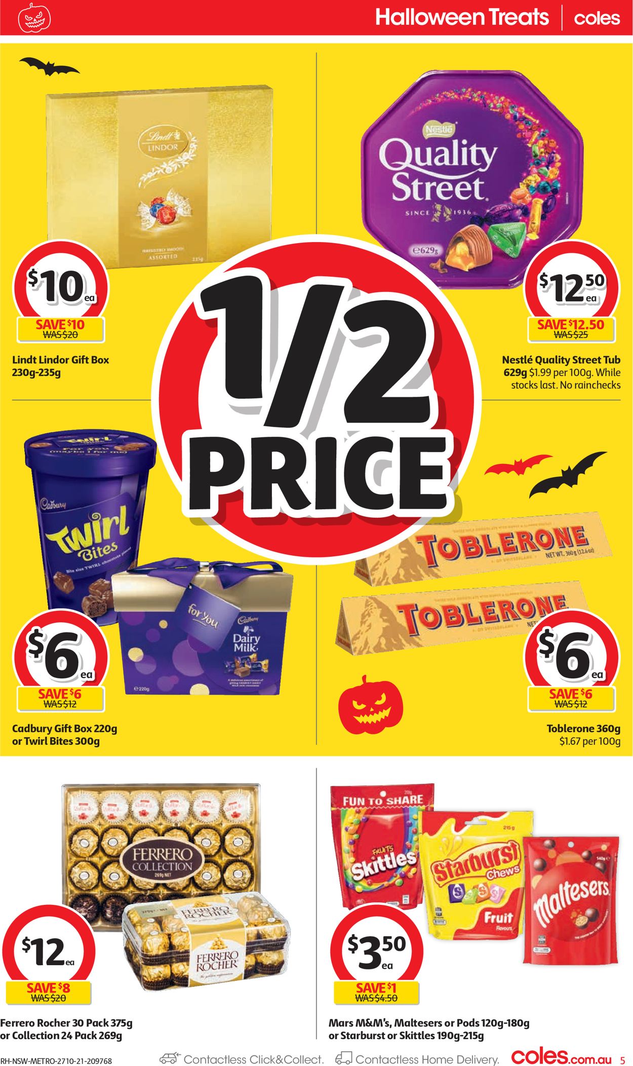 Coles HALLOWEEN 2021 Catalogue - 27/10-02/11/2021 (Page 5)