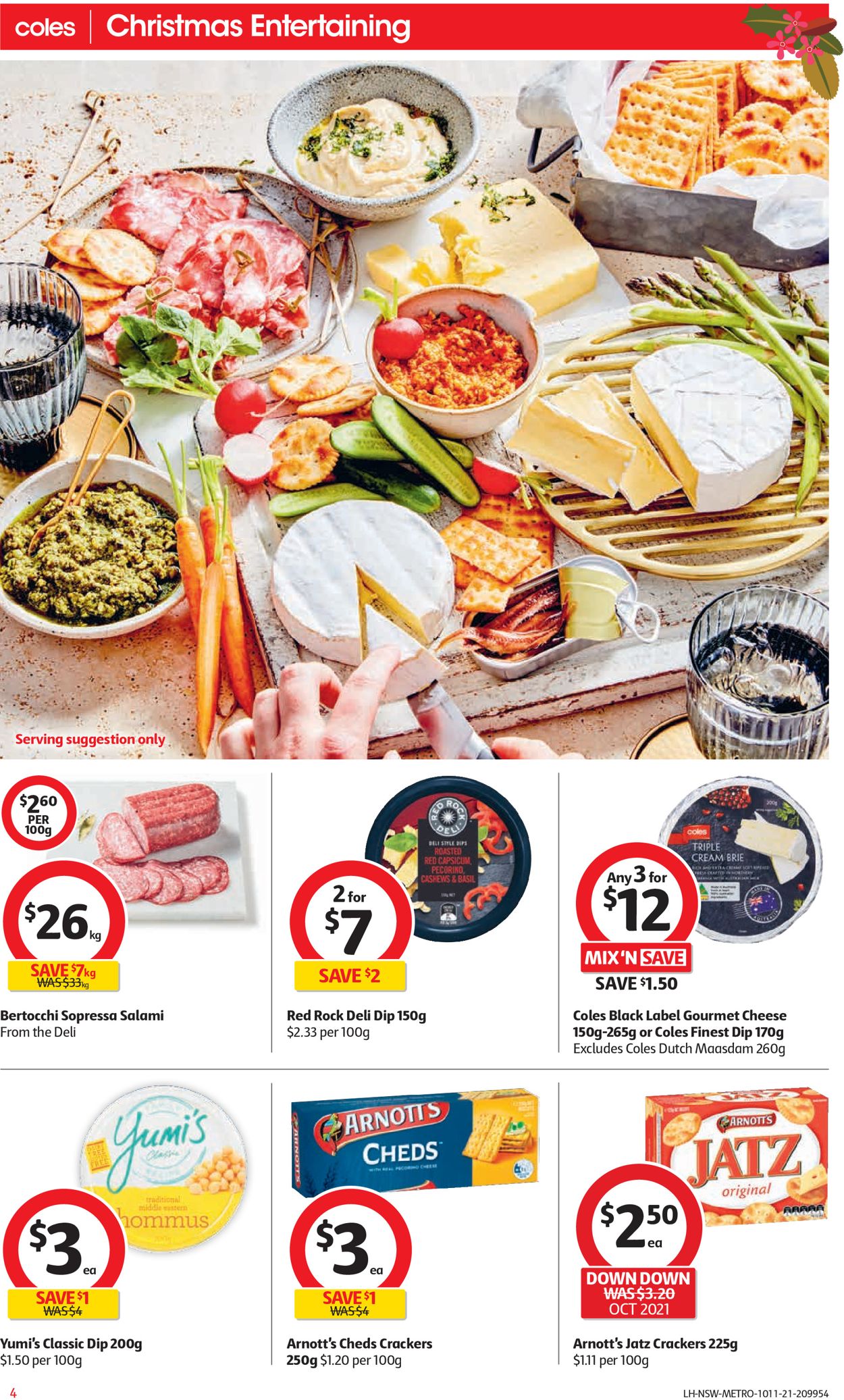Coles HOLIDAYS 2021 Catalogue - 10/11-16/11/2021 (Page 4)