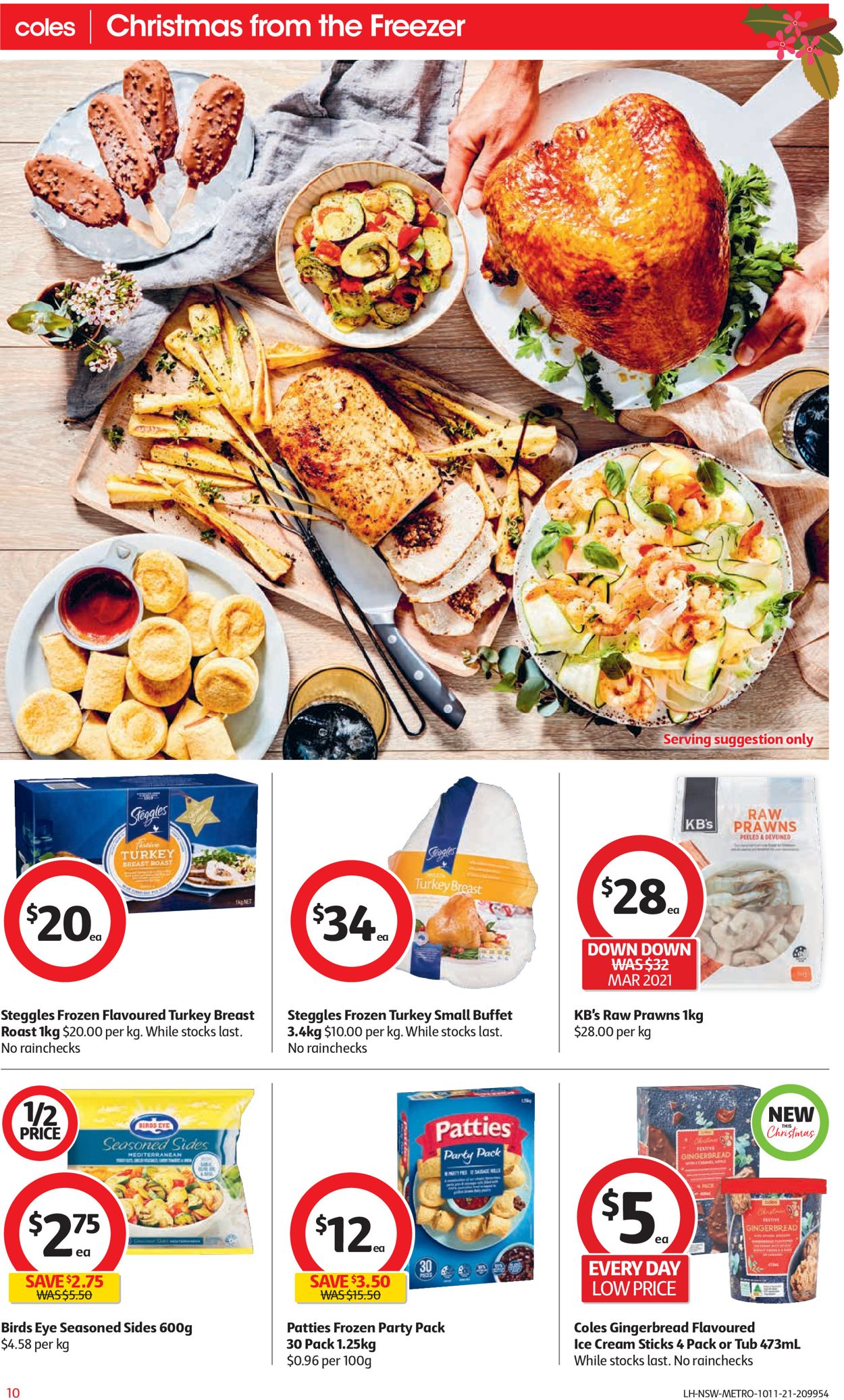 Coles HOLIDAYS 2021 Catalogue - 10/11-16/11/2021 (Page 10)