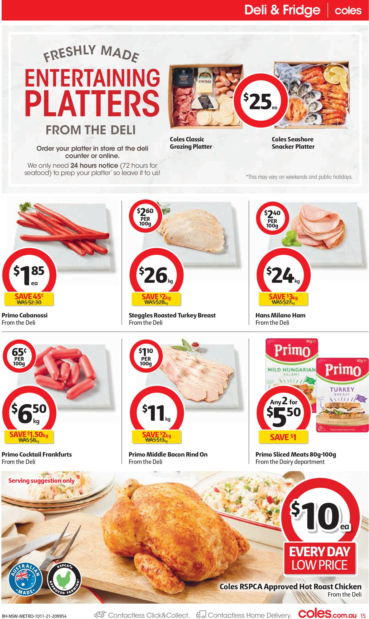Coles HOLIDAYS 2021 Catalogue - 10/11-16/11/2021 (Page 15)