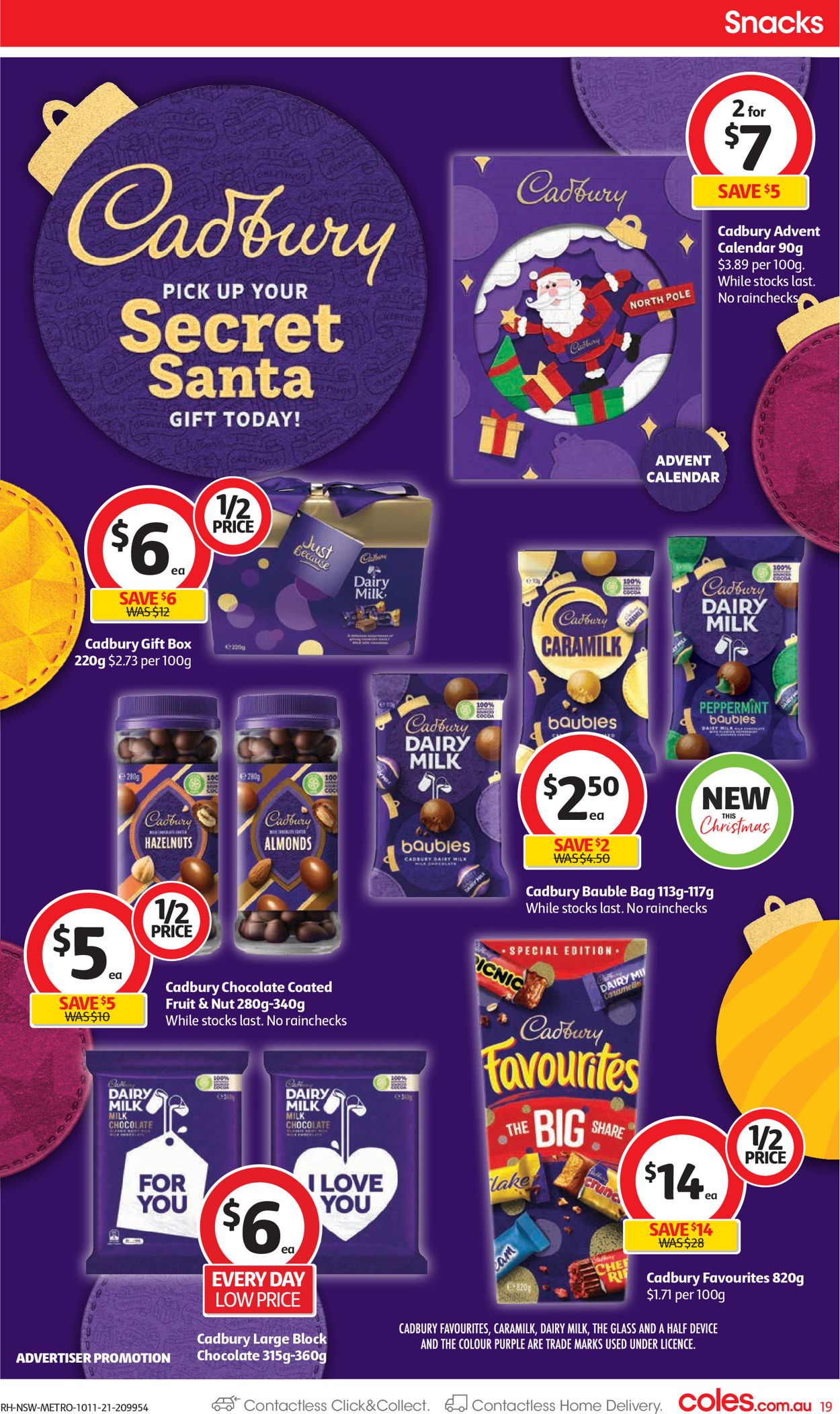 Coles HOLIDAYS 2021 Catalogue - 10/11-16/11/2021 (Page 19)