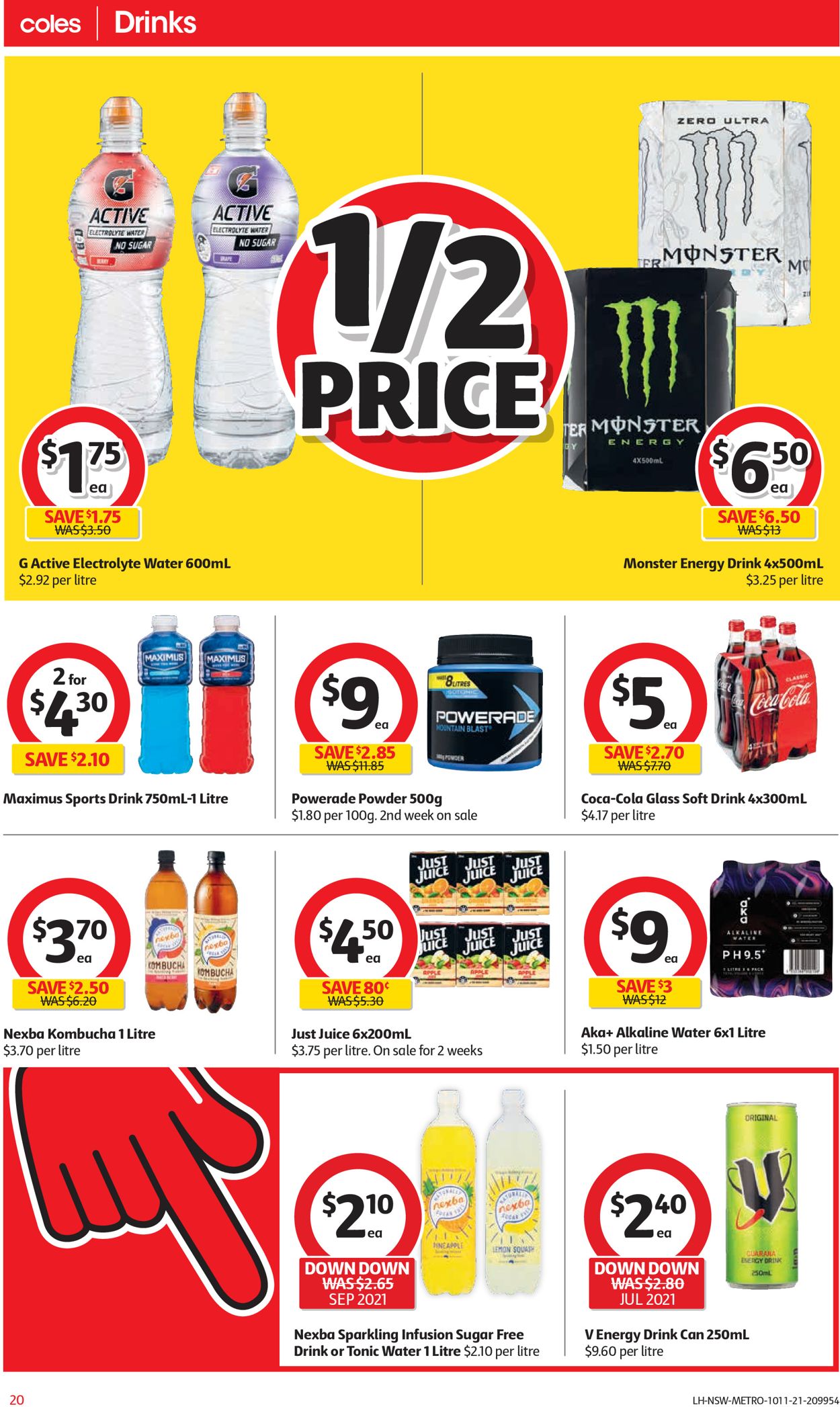 Coles HOLIDAYS 2021 Catalogue - 10/11-16/11/2021 (Page 20)