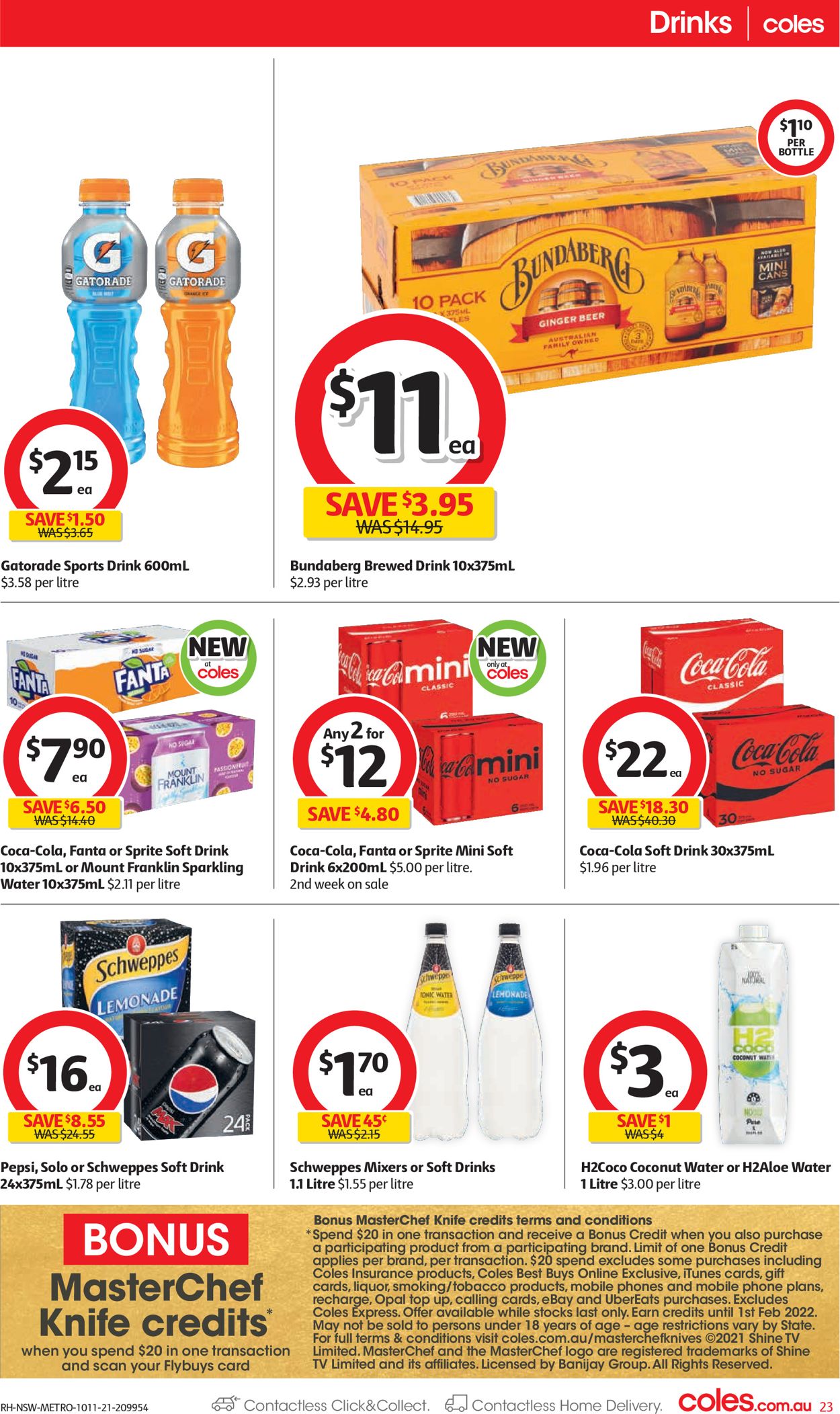 Coles HOLIDAYS 2021 Catalogue - 10/11-16/11/2021 (Page 23)