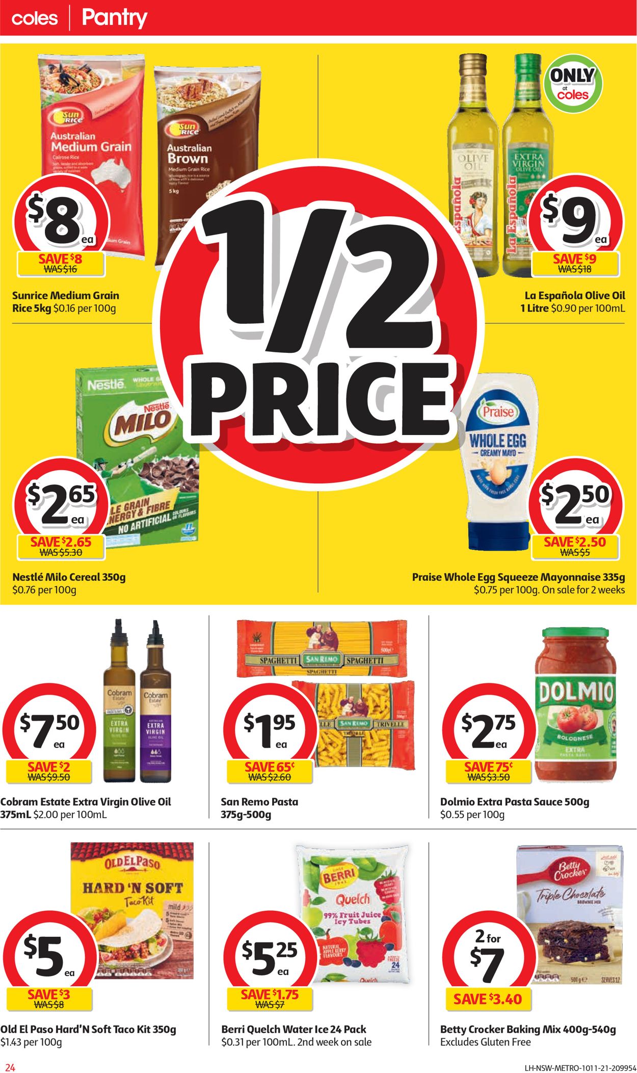 Coles HOLIDAYS 2021 Catalogue - 10/11-16/11/2021 (Page 24)