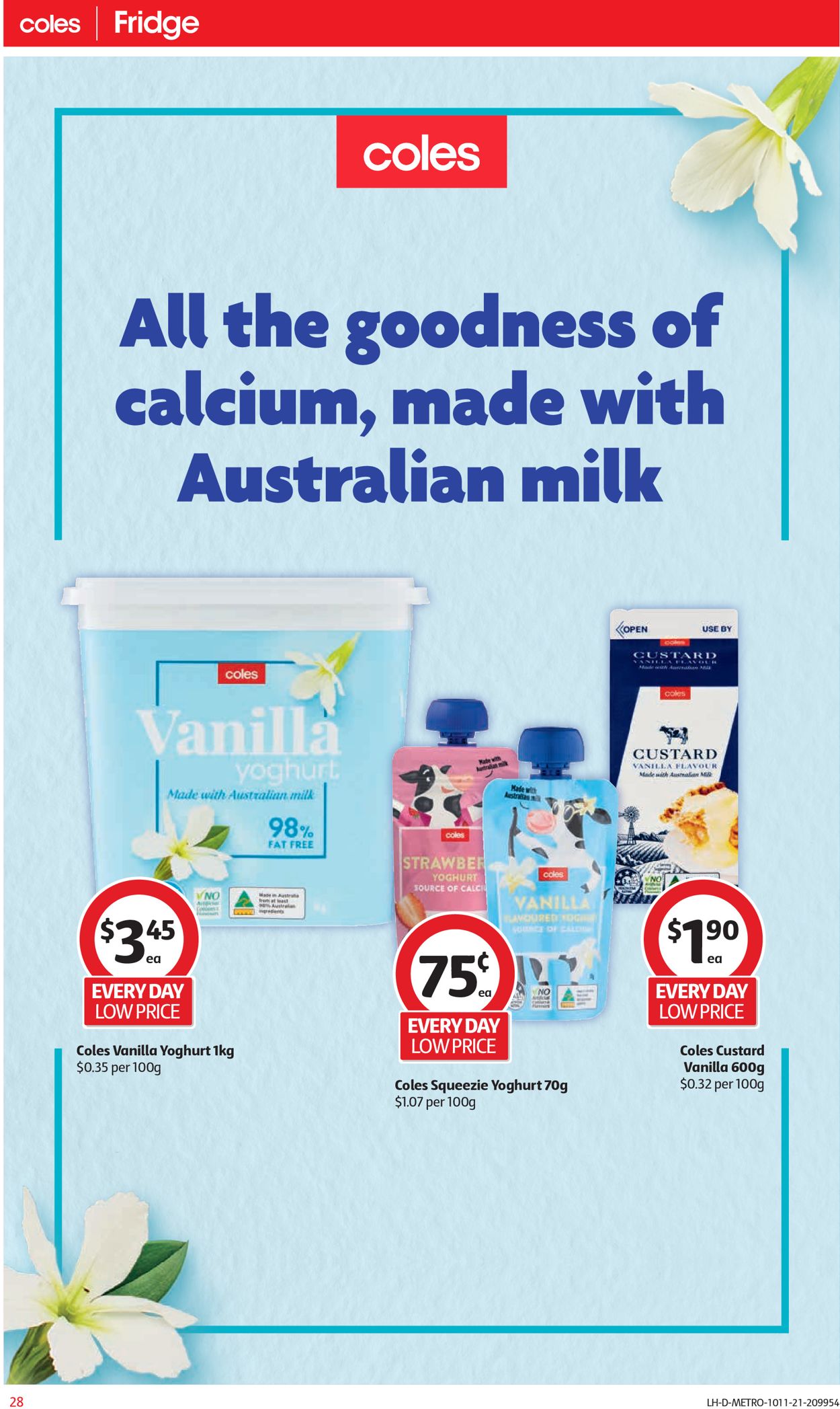 Coles HOLIDAYS 2021 Catalogue - 10/11-16/11/2021 (Page 28)