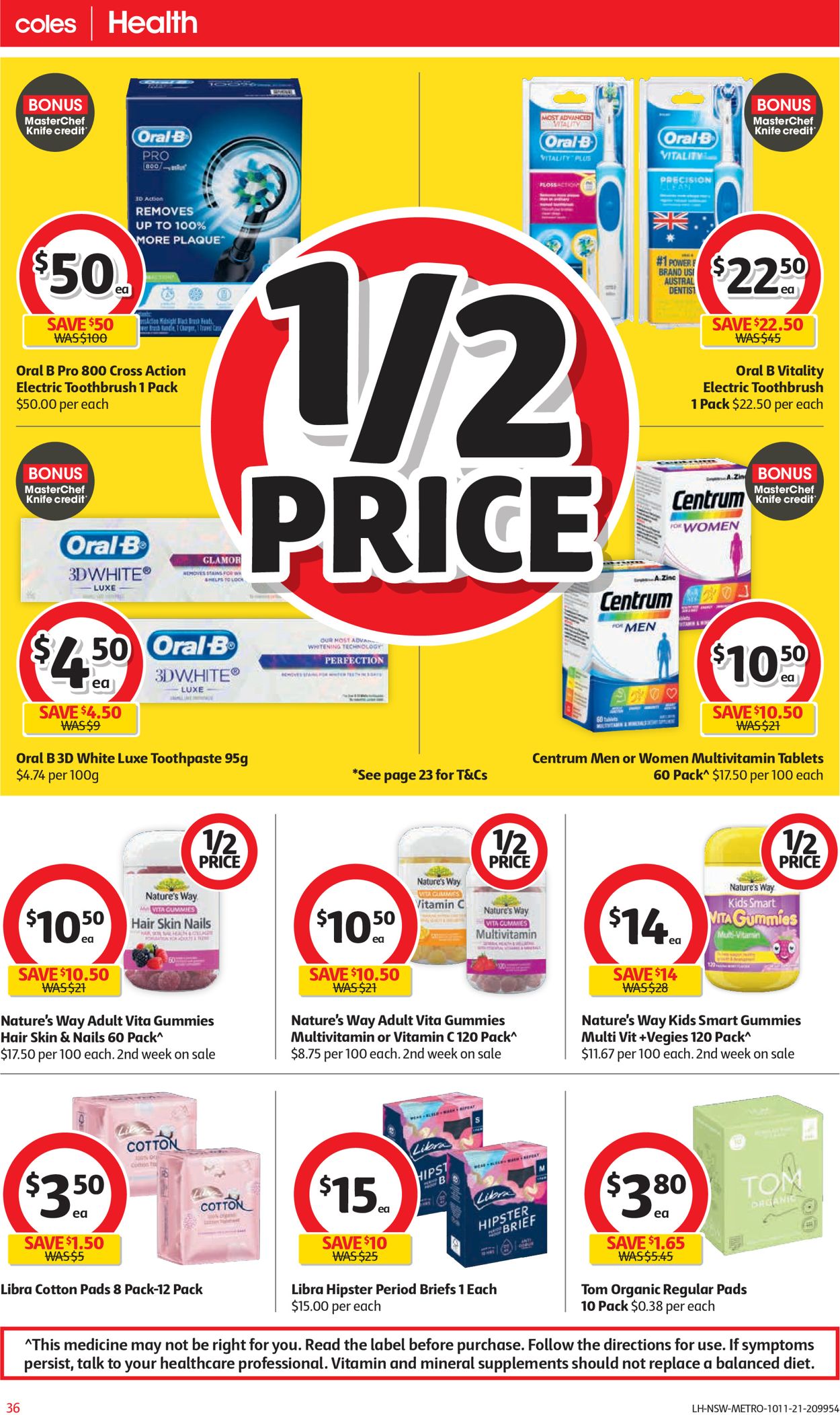 Coles HOLIDAYS 2021 Catalogue - 10/11-16/11/2021 (Page 36)