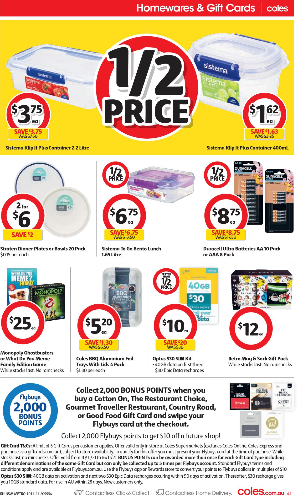 Coles HOLIDAYS 2021 Catalogue - 10/11-16/11/2021 (Page 41)