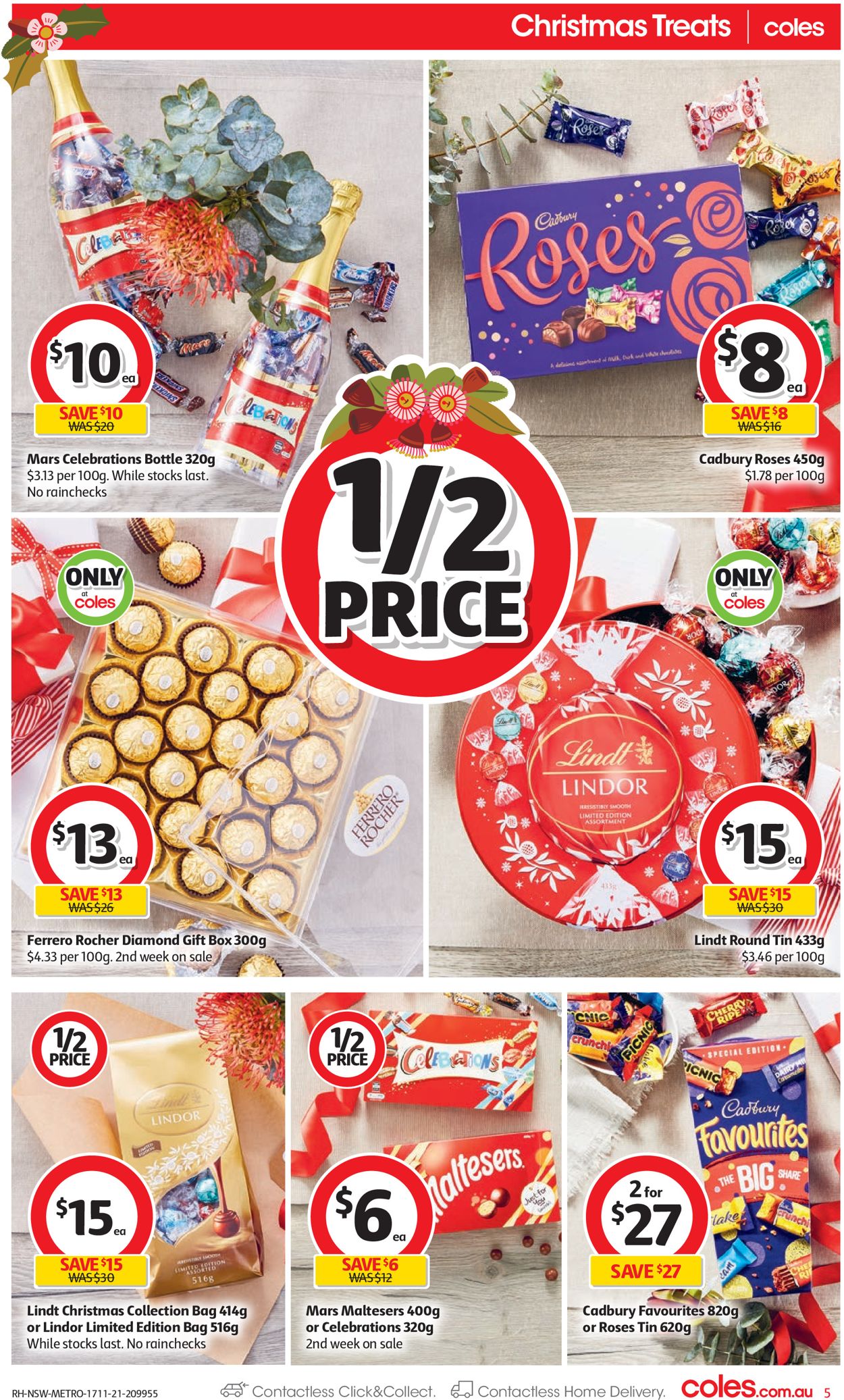 Coles HOLIDAYS 2021 Catalogue - 17/11-23/11/2021 (Page 5)