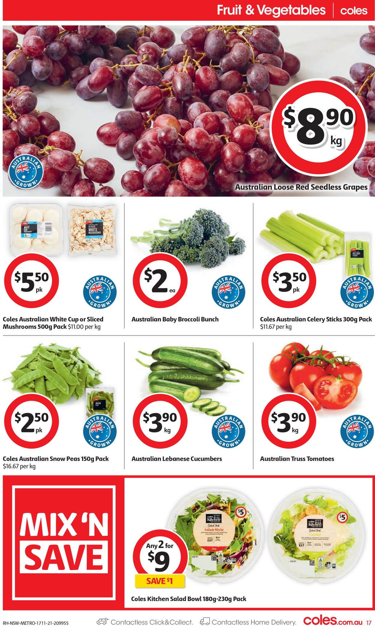 Coles HOLIDAYS 2021 Catalogue - 17/11-23/11/2021 (Page 17)