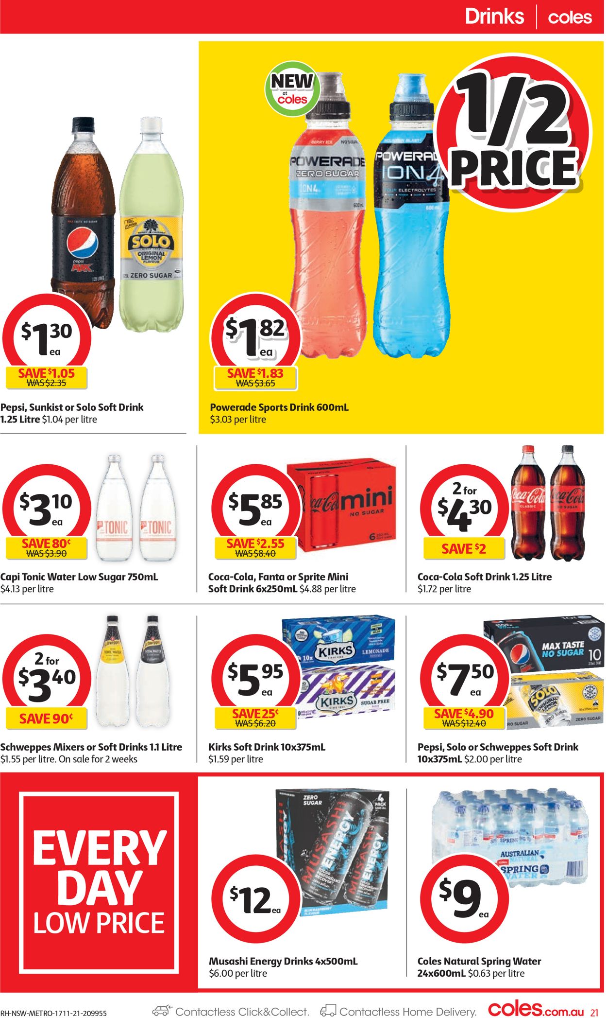 Coles HOLIDAYS 2021 Catalogue - 17/11-23/11/2021 (Page 21)