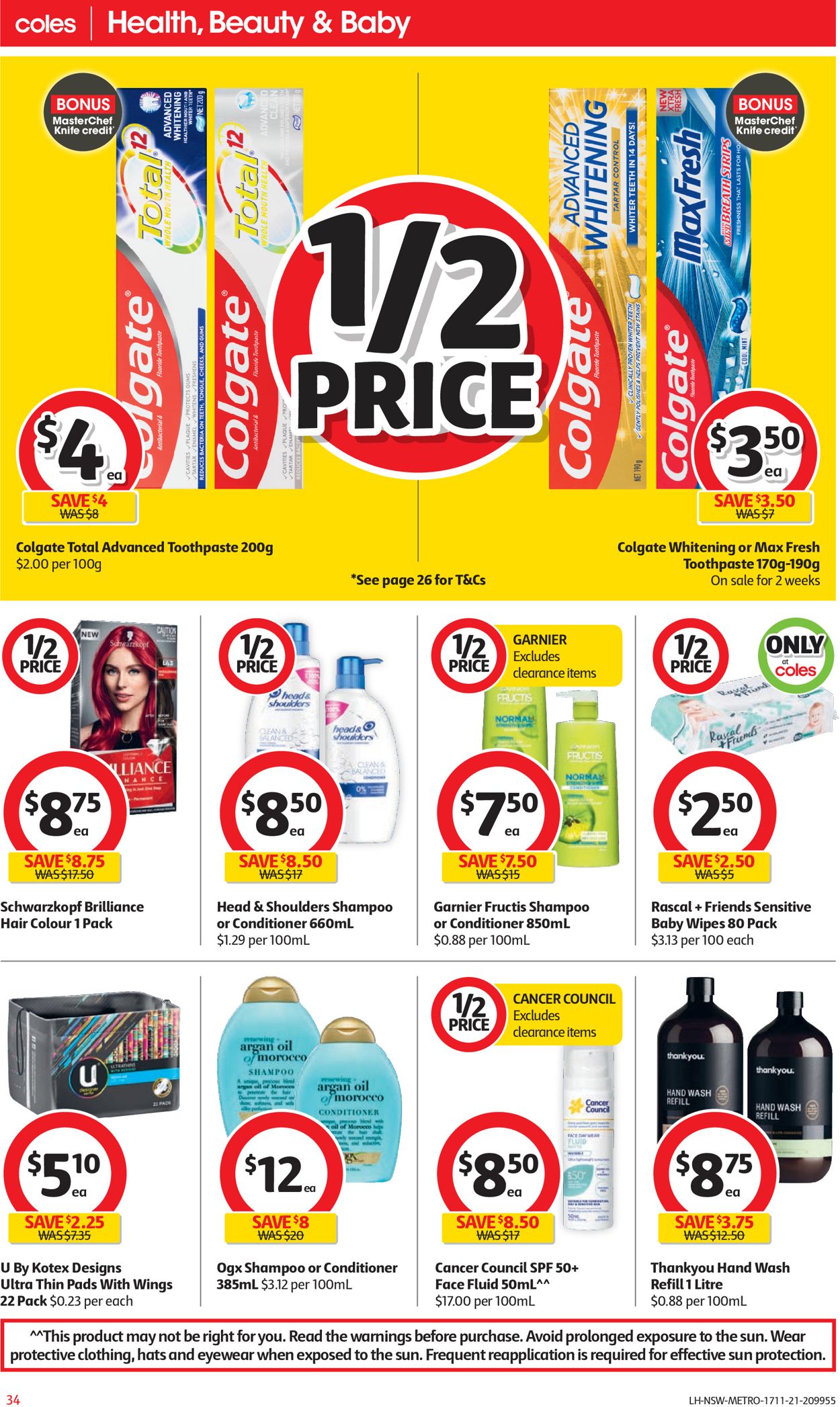 Coles HOLIDAYS 2021 Catalogue - 17/11-23/11/2021 (Page 34)