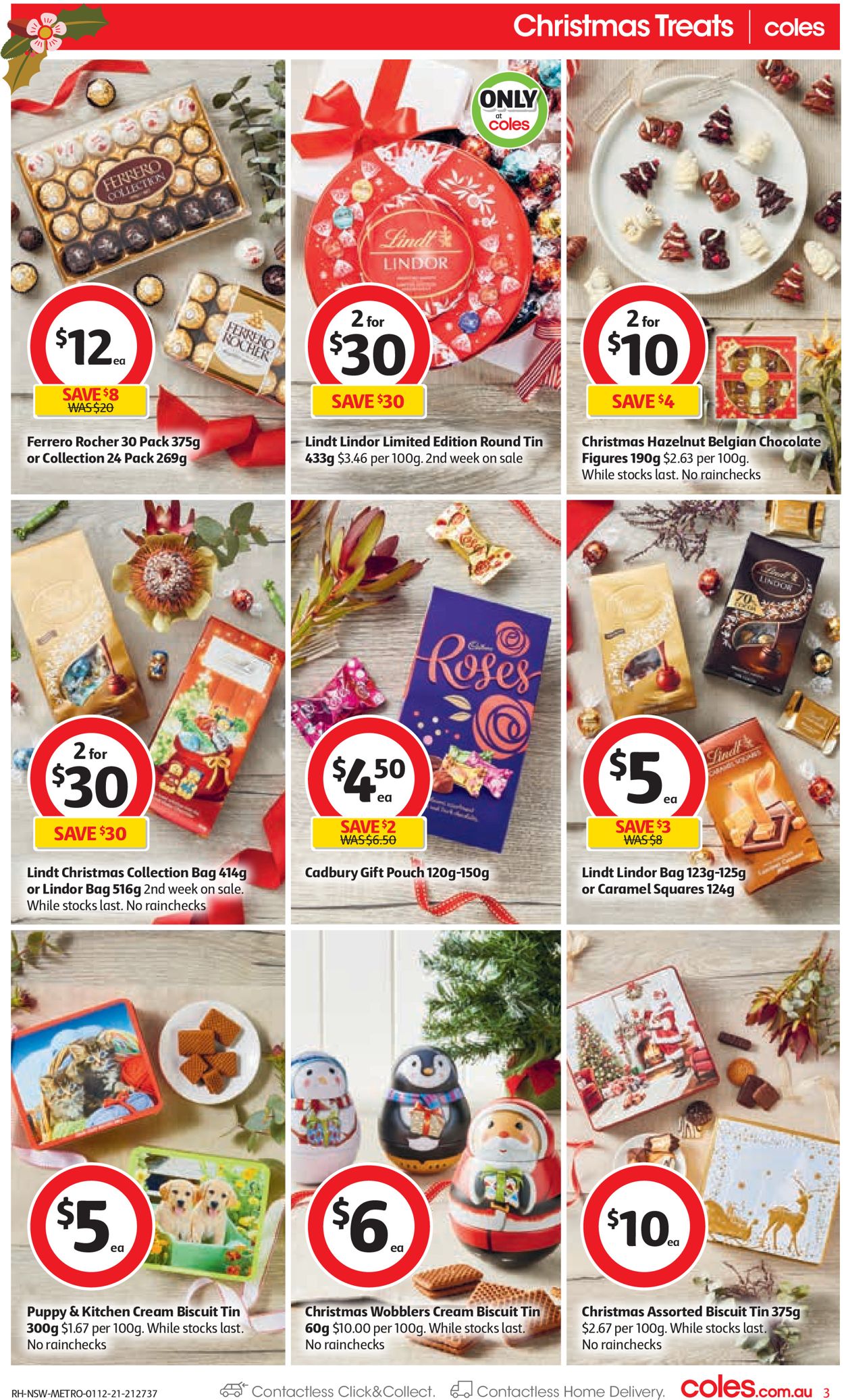 Coles HOLIDAYS 2021 Catalogue - 01/12-07/12/2021 (Page 3)