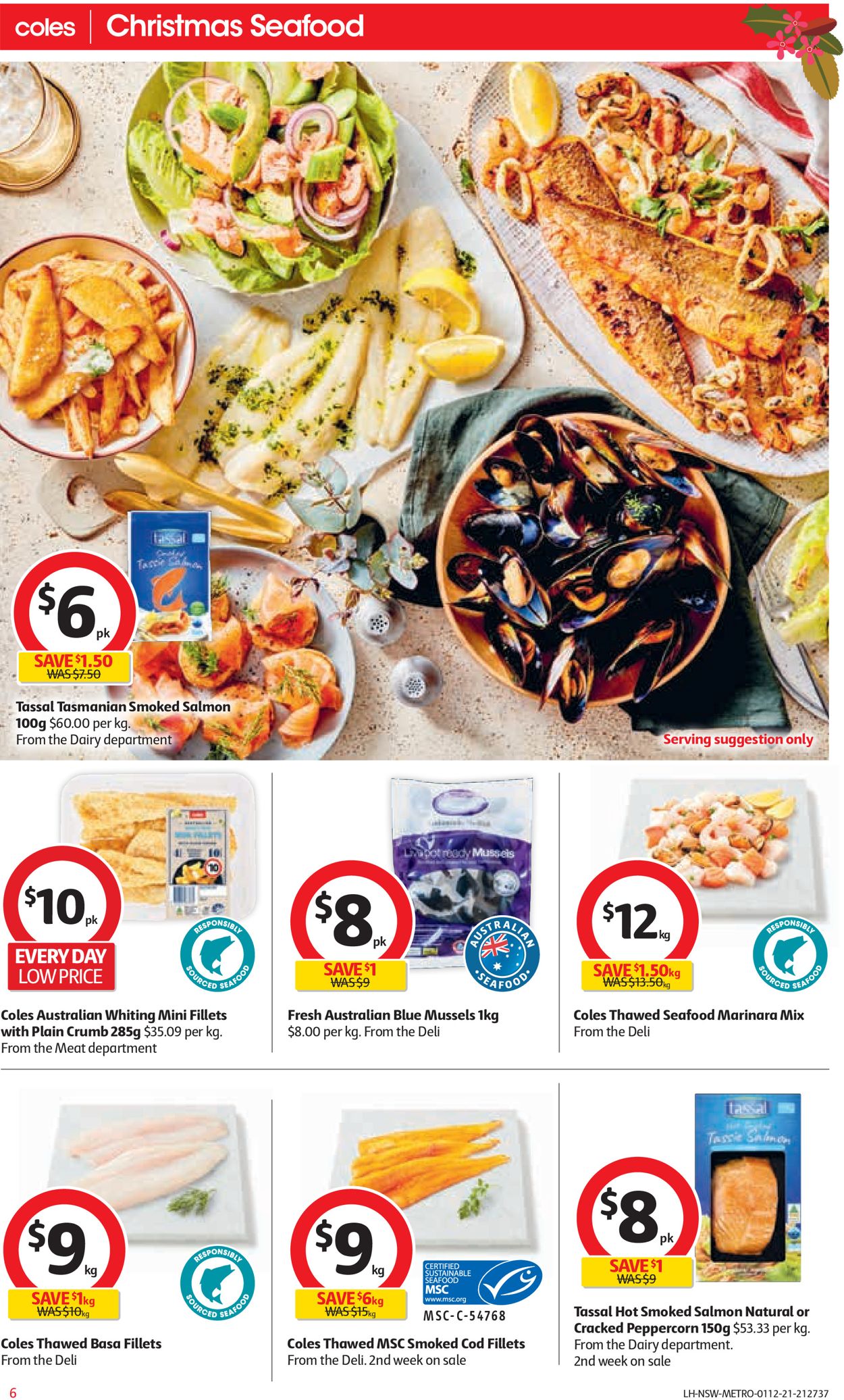 Coles HOLIDAYS 2021 Catalogue - 01/12-07/12/2021 (Page 6)