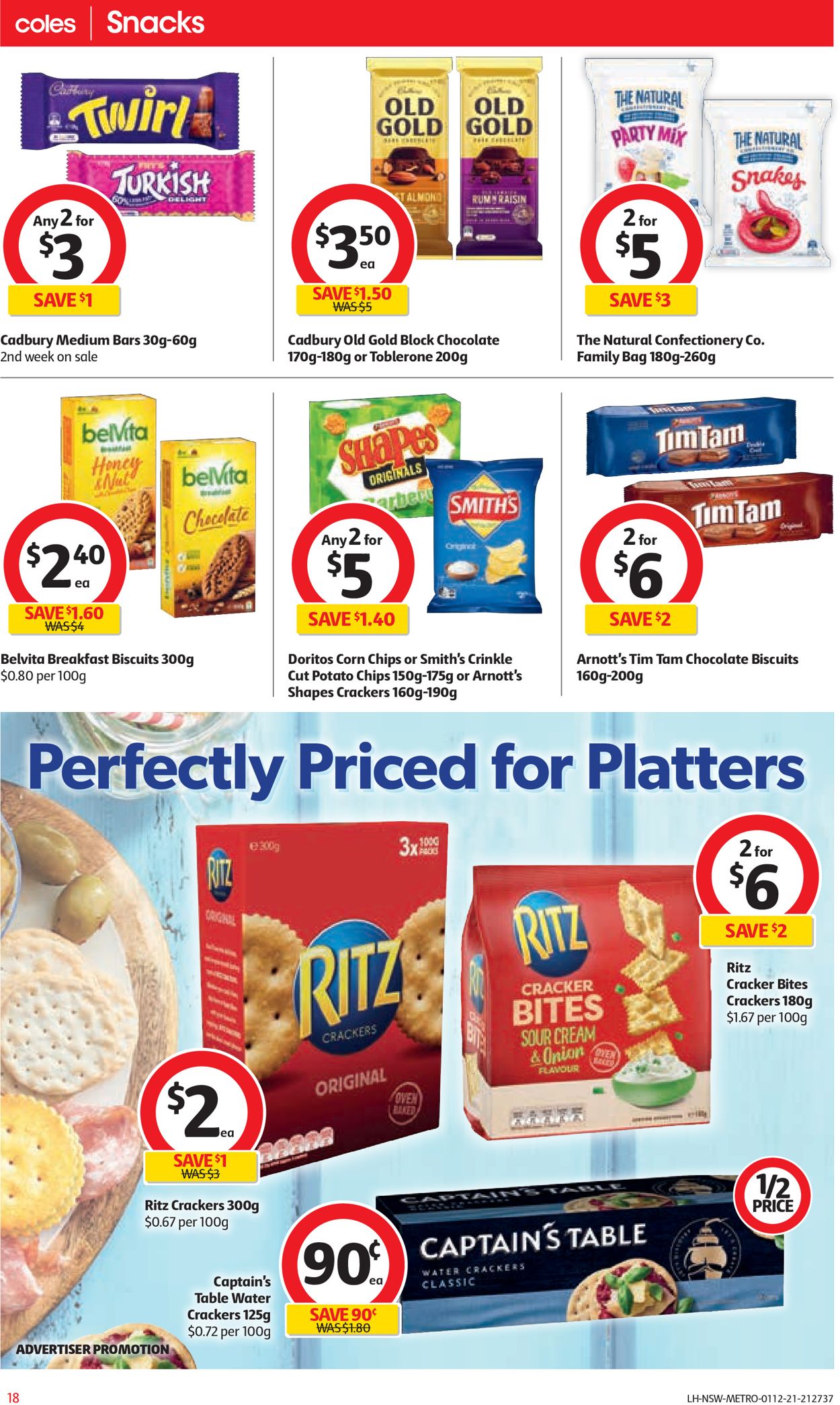 Coles HOLIDAYS 2021 Catalogue - 01/12-07/12/2021 (Page 18)
