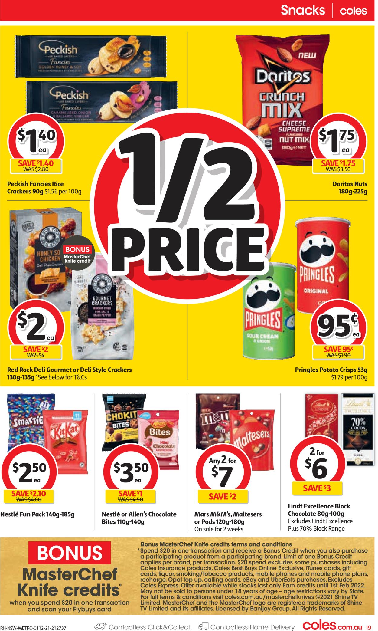 Coles HOLIDAYS 2021 Catalogue - 01/12-07/12/2021 (Page 19)