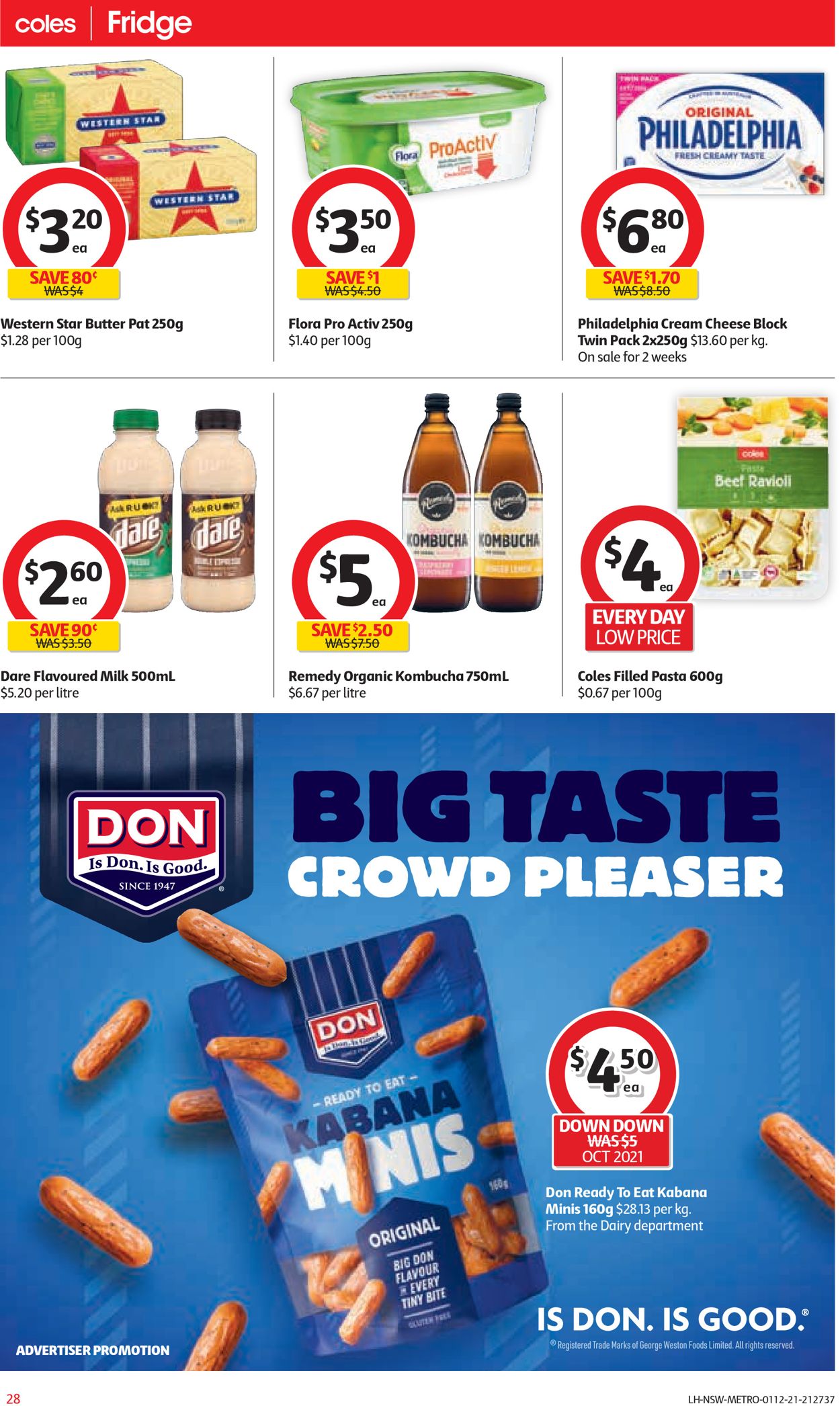 Coles HOLIDAYS 2021 Catalogue - 01/12-07/12/2021 (Page 28)