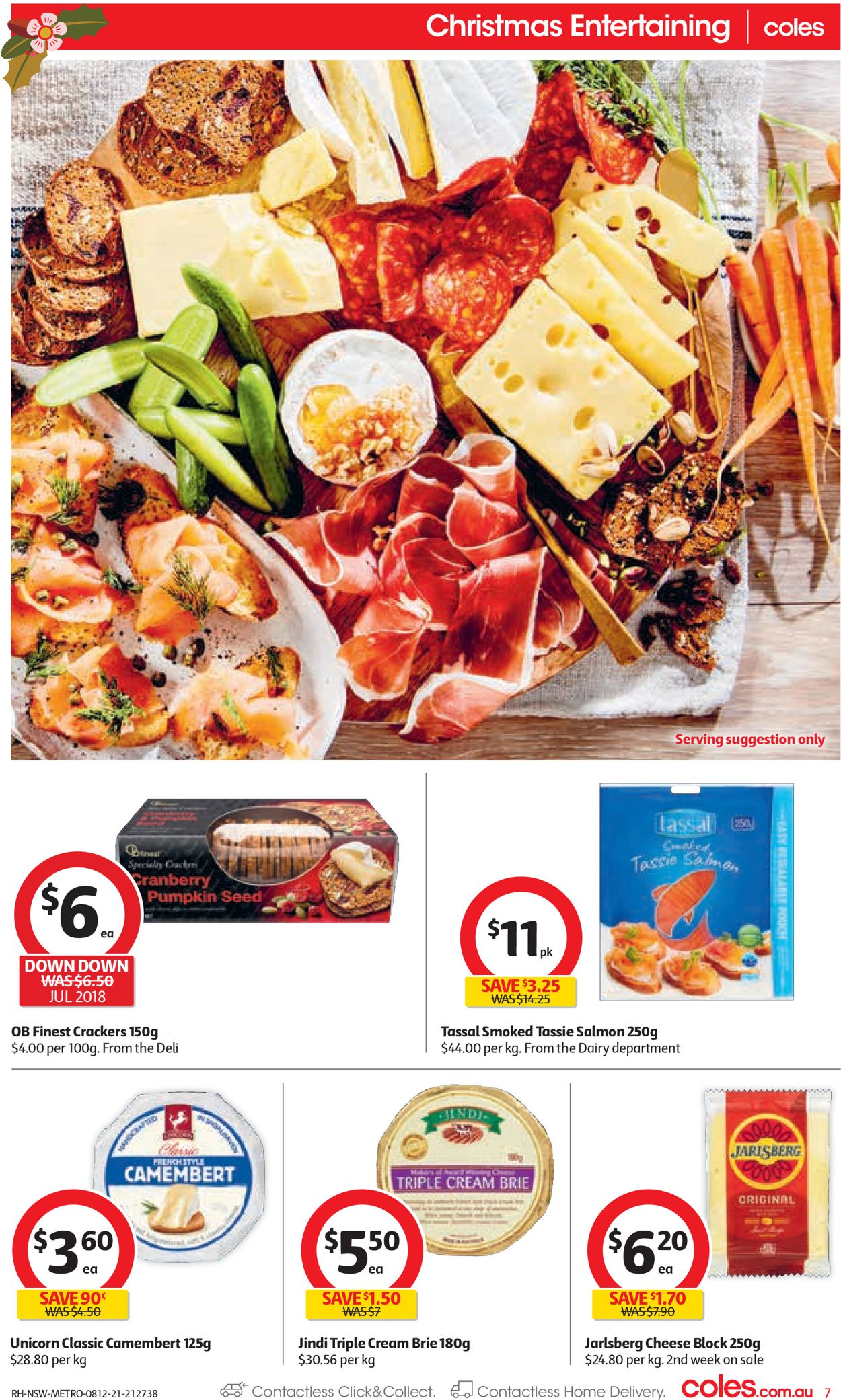 Coles HOLIDAYS 2021 Catalogue - 08/12-14/12/2021 (Page 7)
