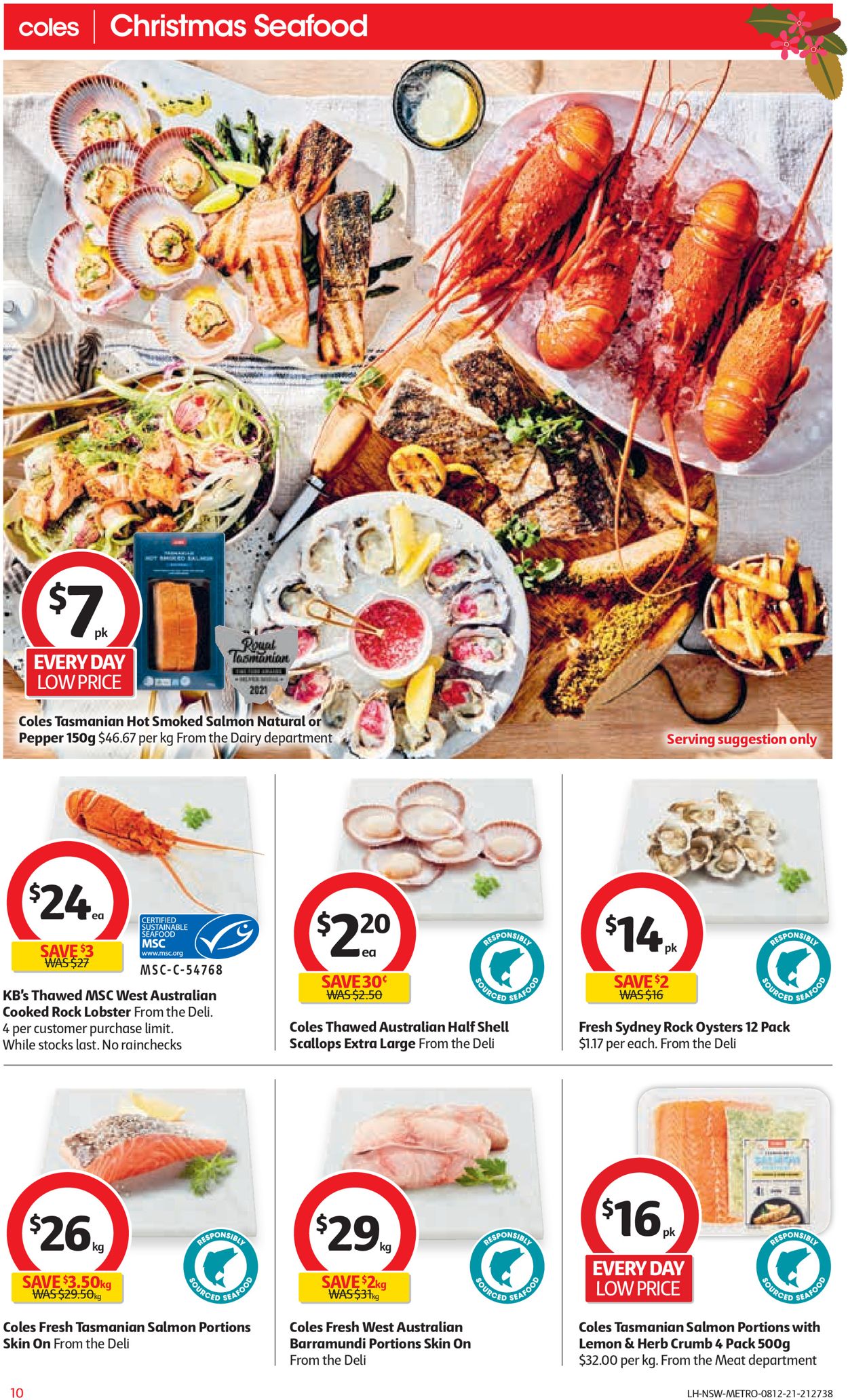 Coles HOLIDAYS 2021 Catalogue - 08/12-14/12/2021 (Page 10)