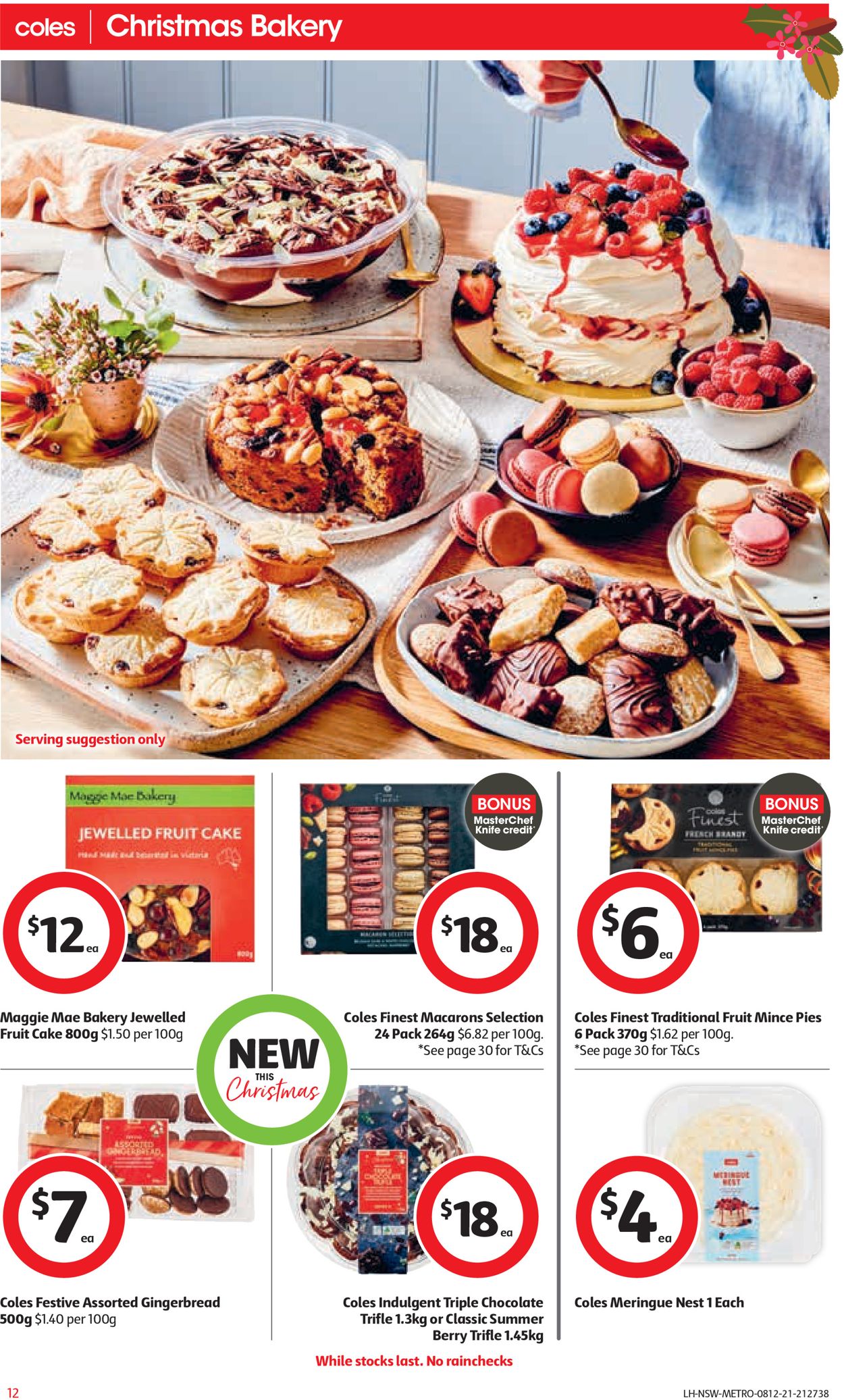 Coles HOLIDAYS 2021 Catalogue - 08/12-14/12/2021 (Page 12)