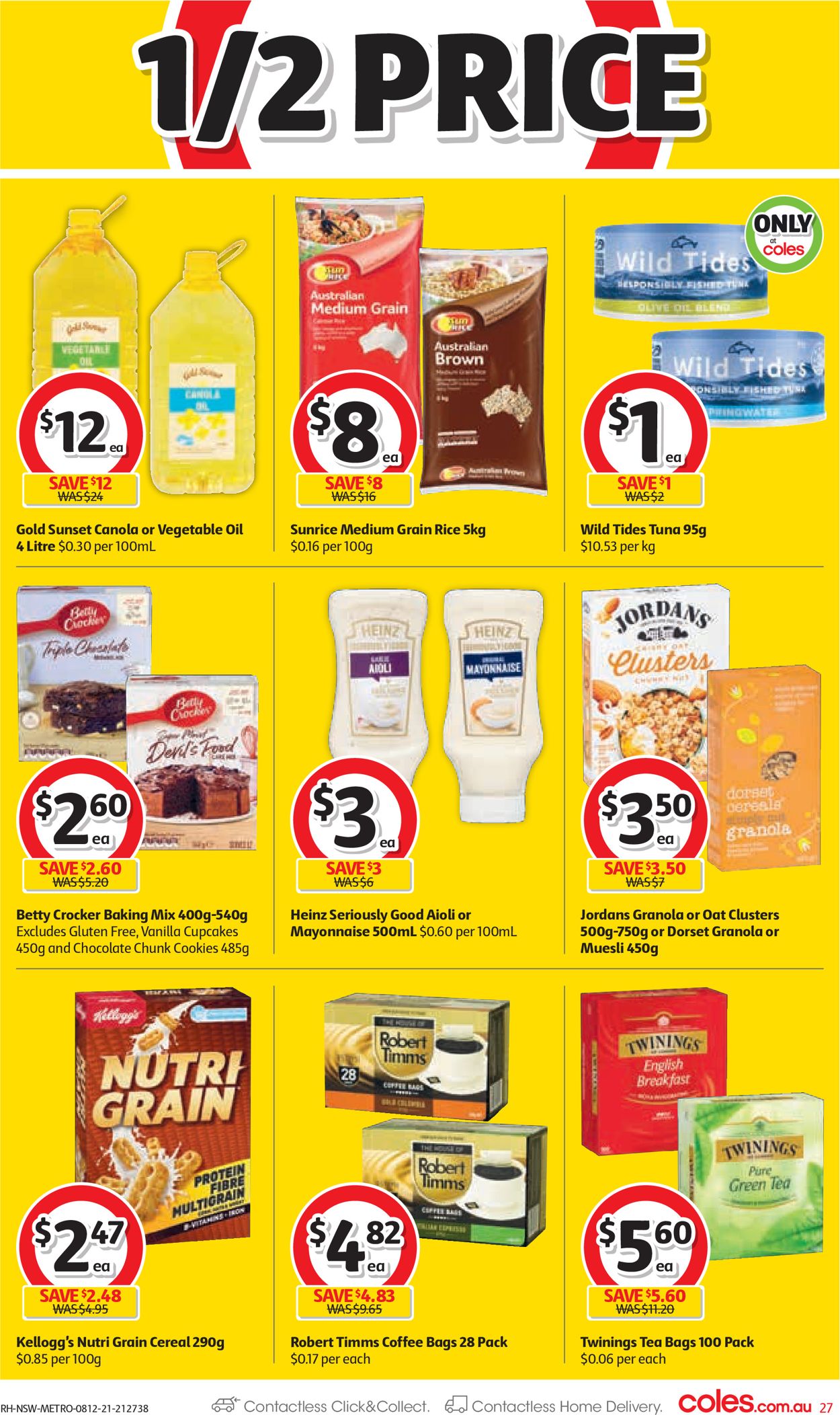 Coles HOLIDAYS 2021 Catalogue - 08/12-14/12/2021 (Page 27)