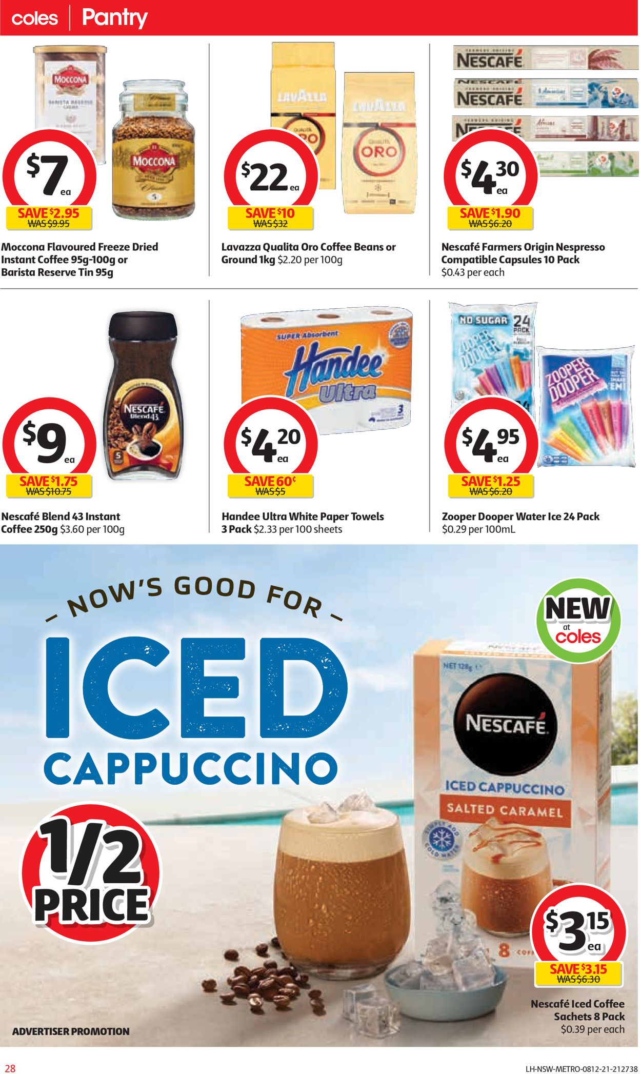 Coles HOLIDAYS 2021 Catalogue - 08/12-14/12/2021 (Page 28)