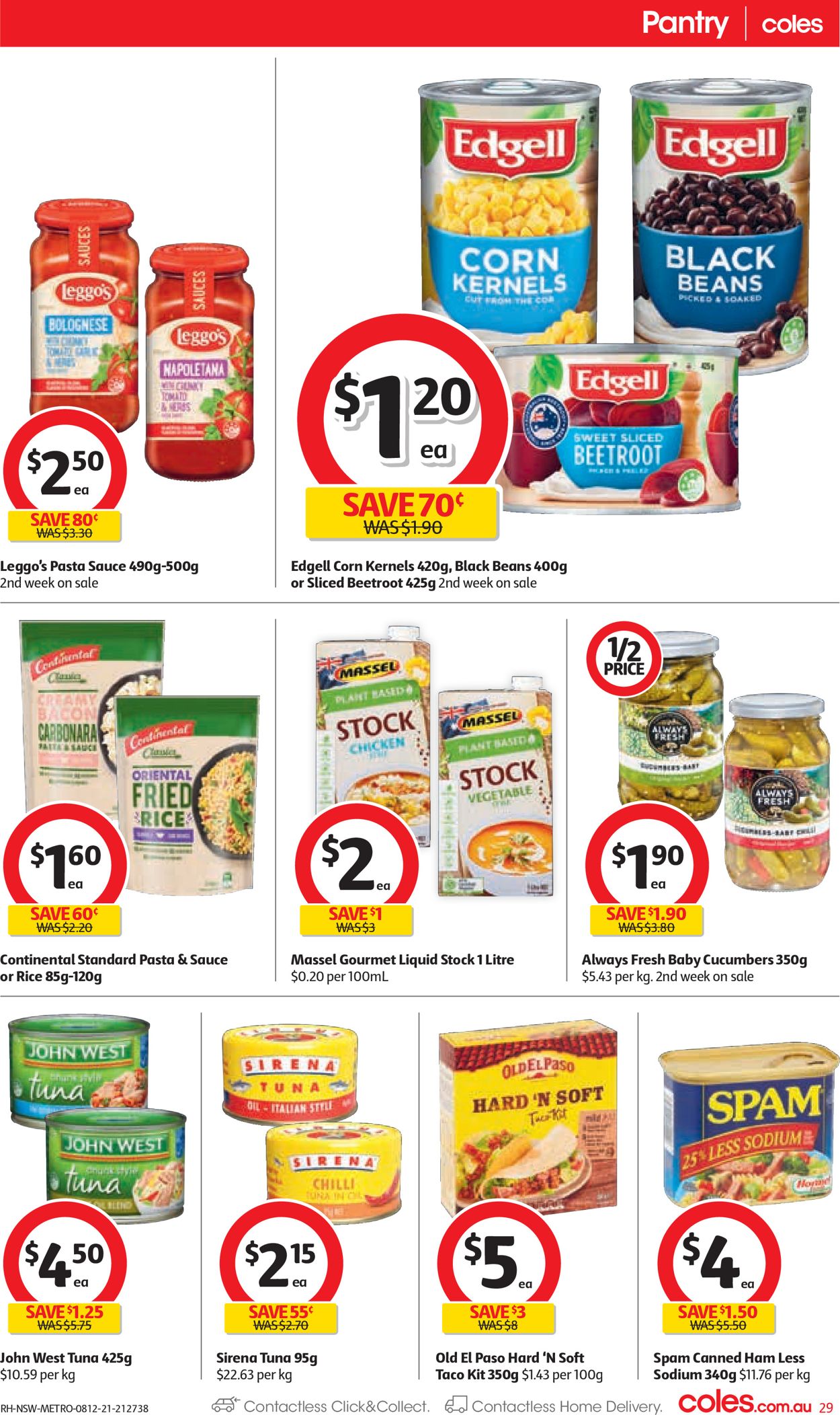 Coles HOLIDAYS 2021 Catalogue - 08/12-14/12/2021 (Page 29)