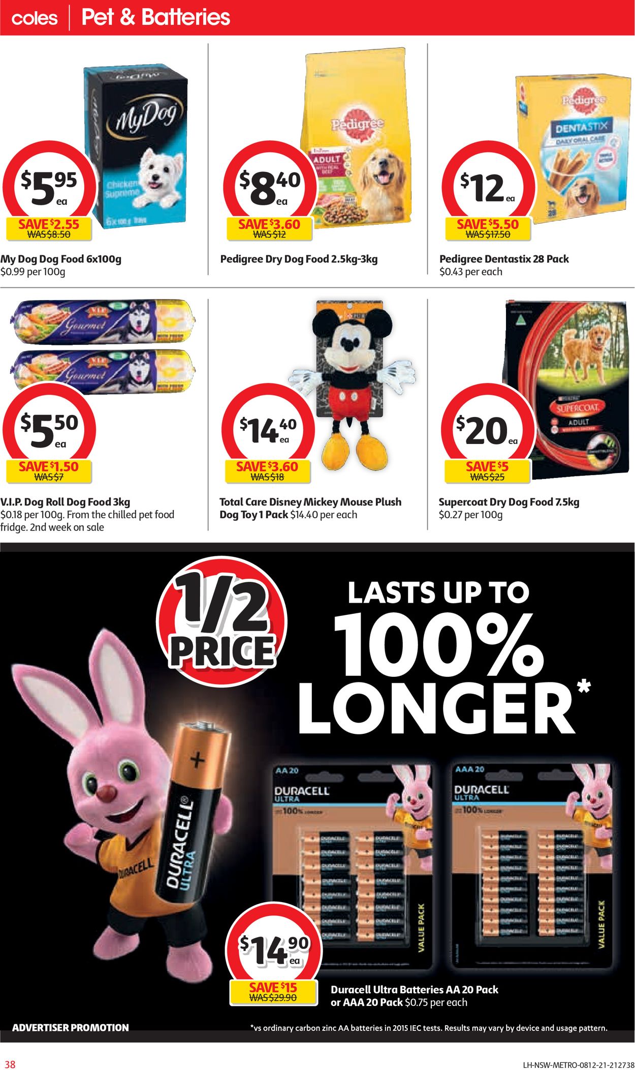 Coles HOLIDAYS 2021 Catalogue - 08/12-14/12/2021 (Page 38)