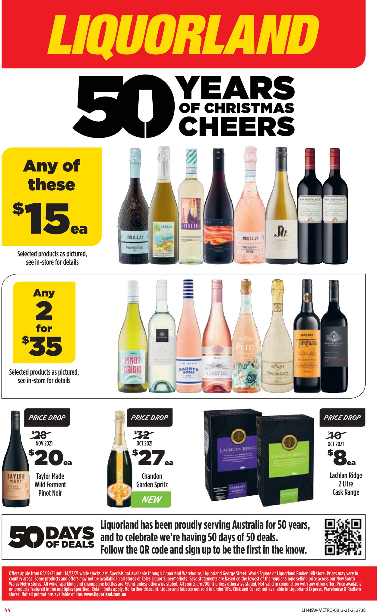 Coles HOLIDAYS 2021 Catalogue - 08/12-14/12/2021 (Page 44)
