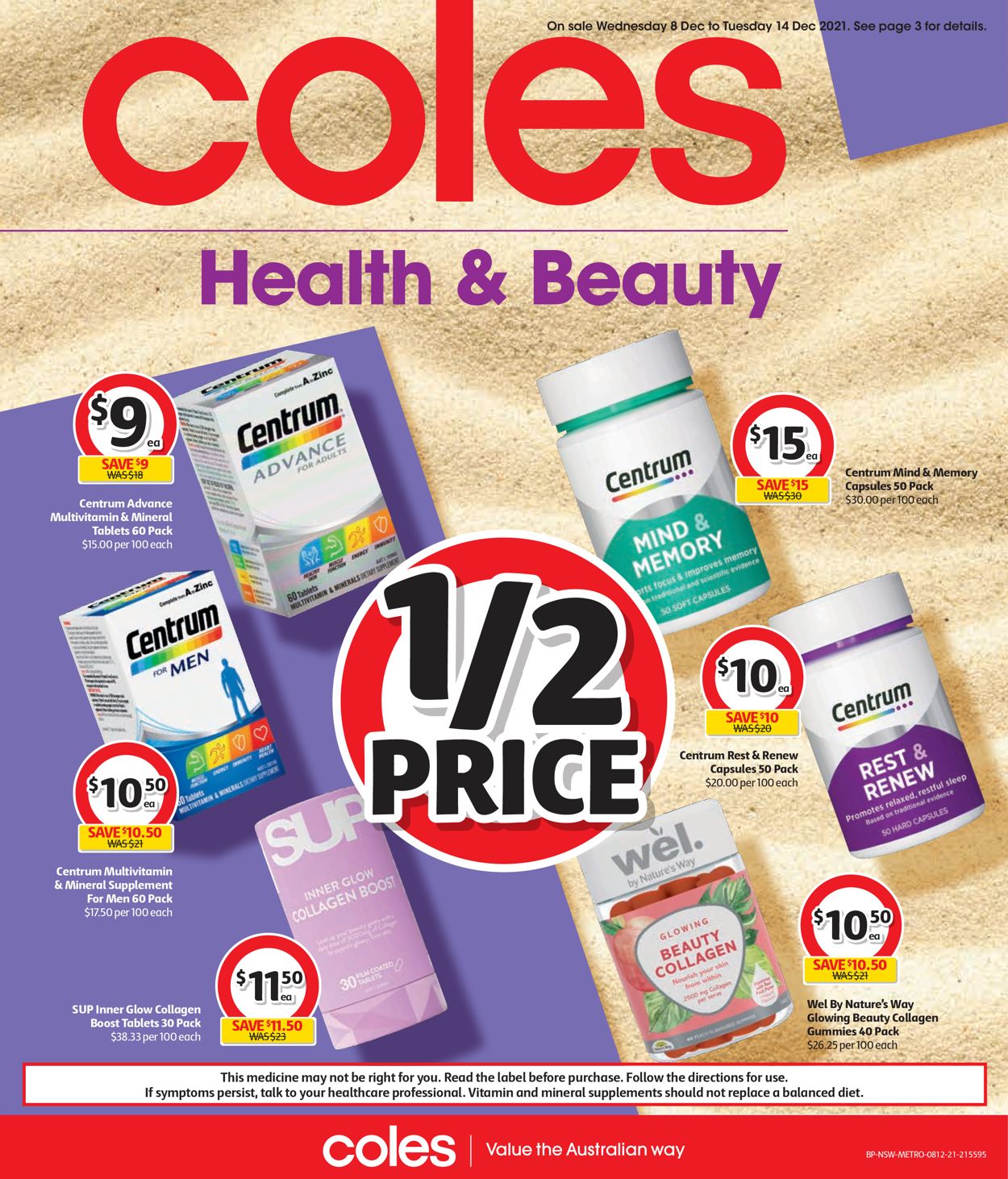 Coles Catalogue - 08/12-14/12/2021 (Page 8)