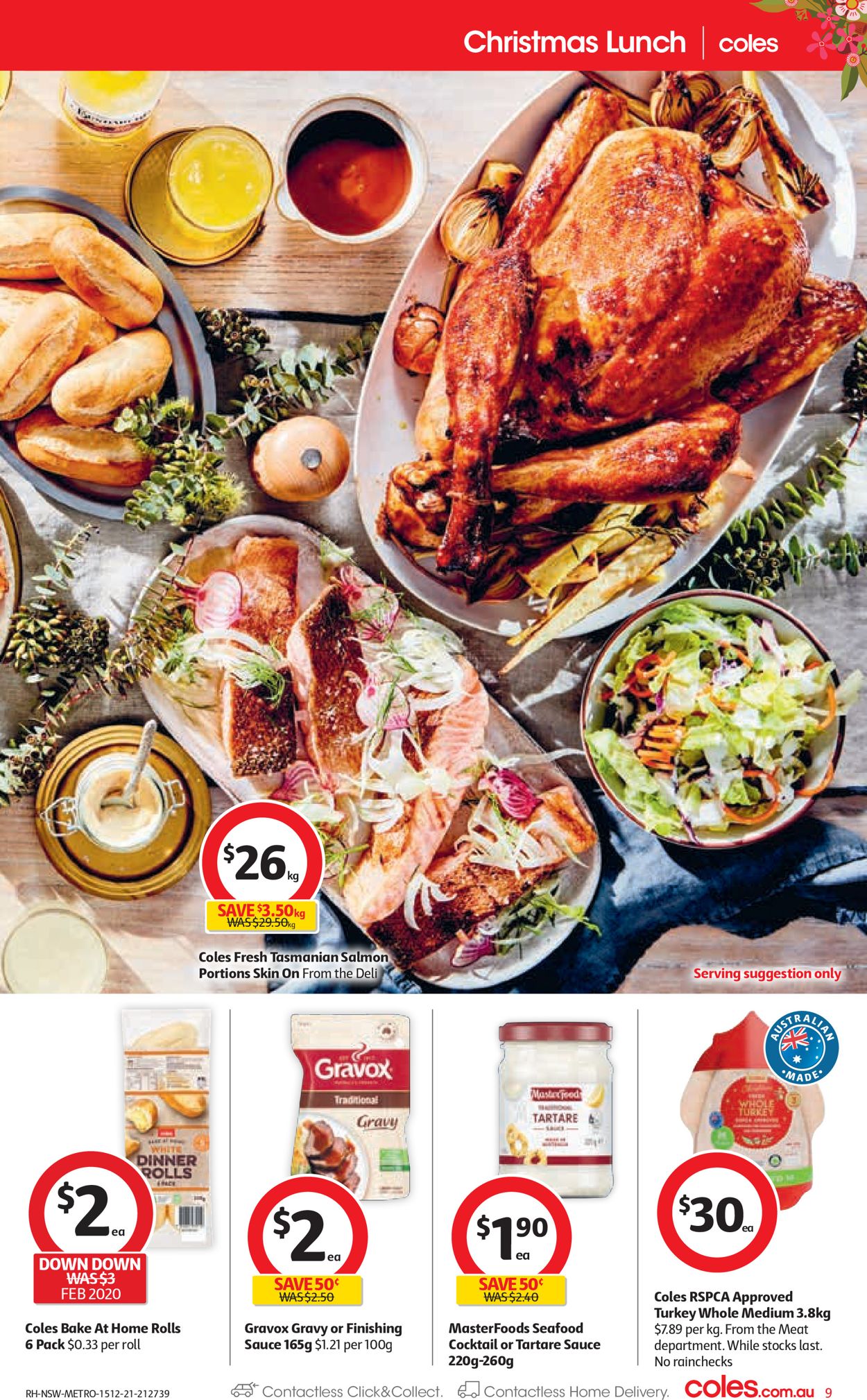 Coles HOLIDAYS 2021 Catalogue - 15/12-24/12/2021 (Page 9)
